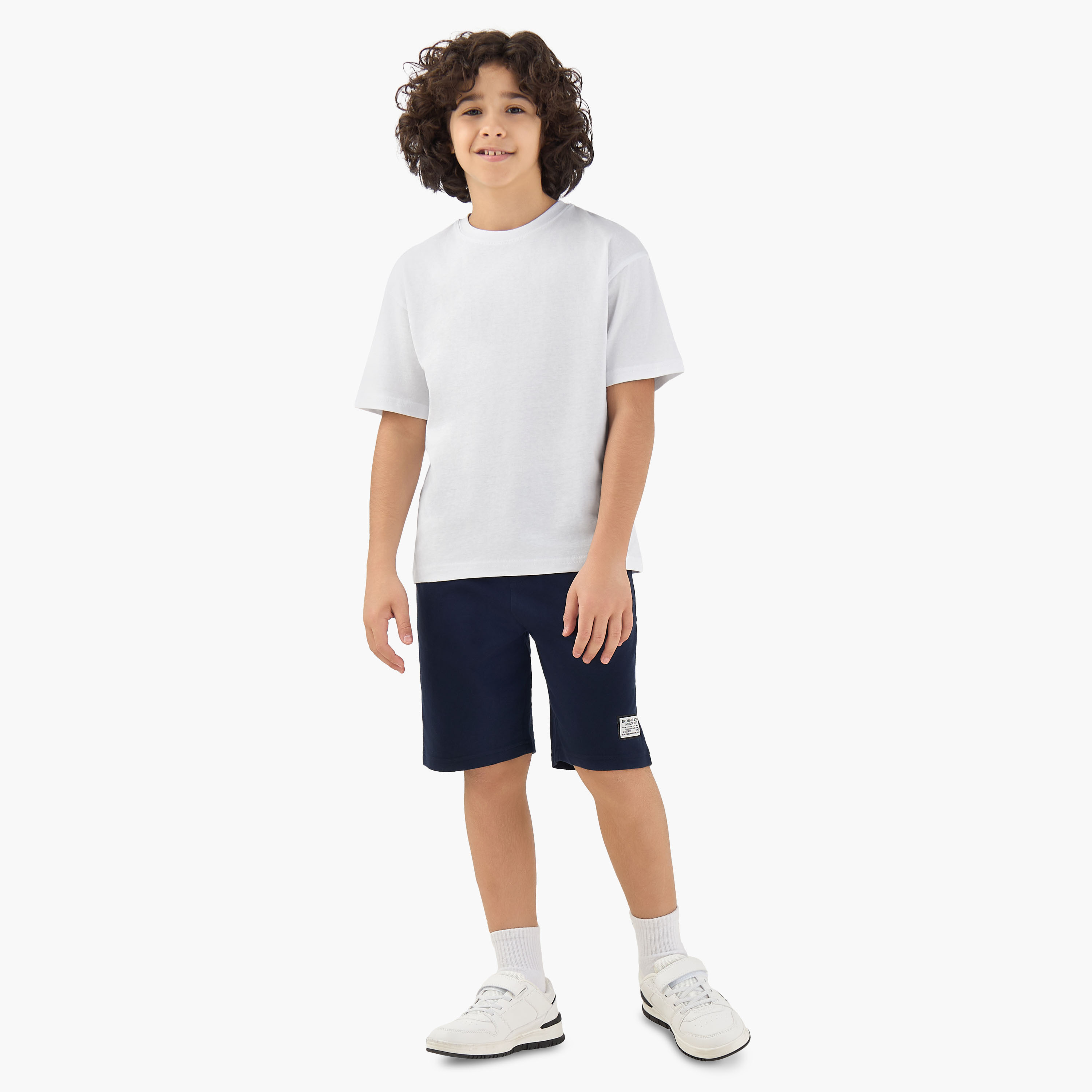Juniors Crew Neck Short Sleeves T-shirt-boys-clothing-tshirtsandpolos-image-2