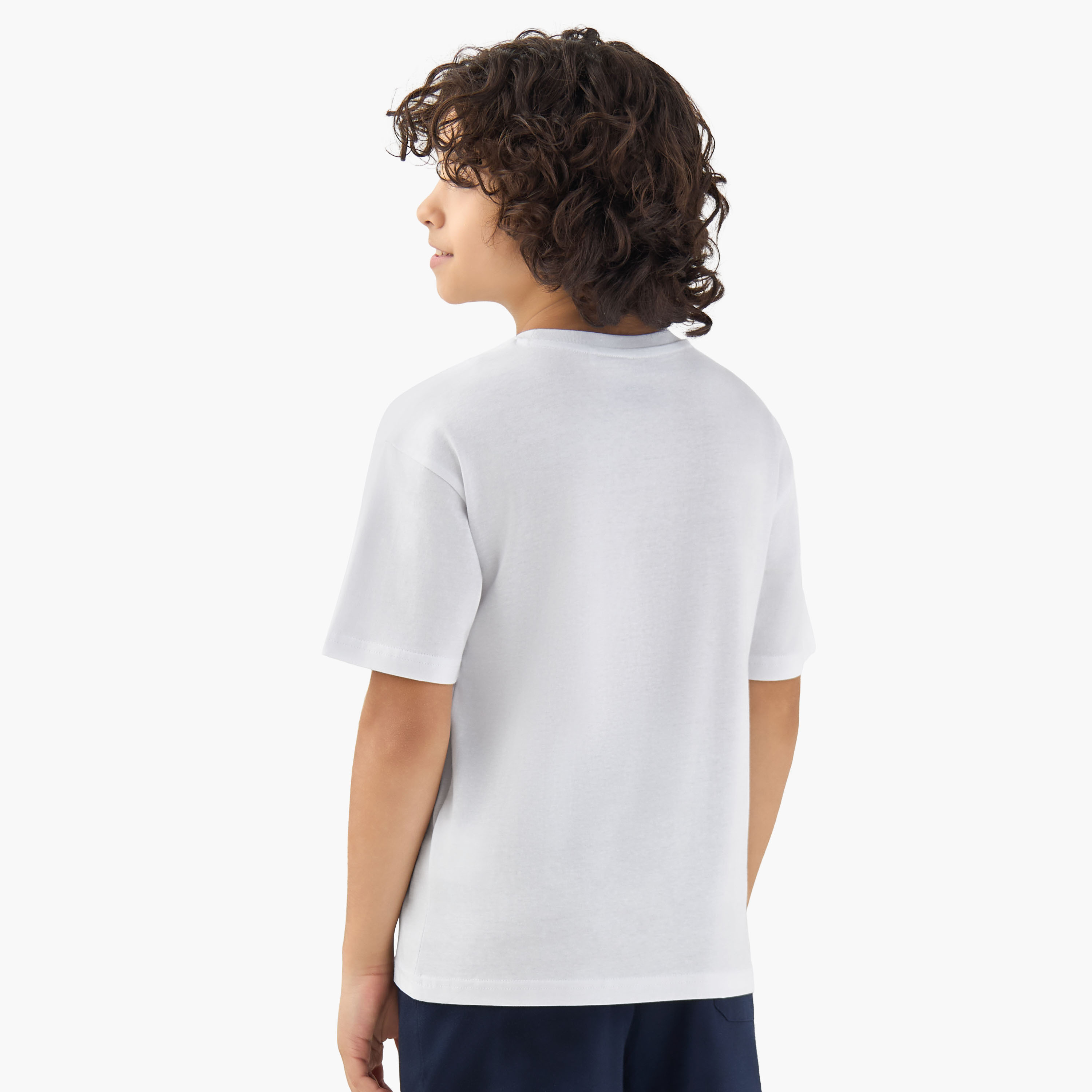 Juniors Crew Neck Short Sleeves T-shirt-boys-clothing-tshirtsandpolos-image-3