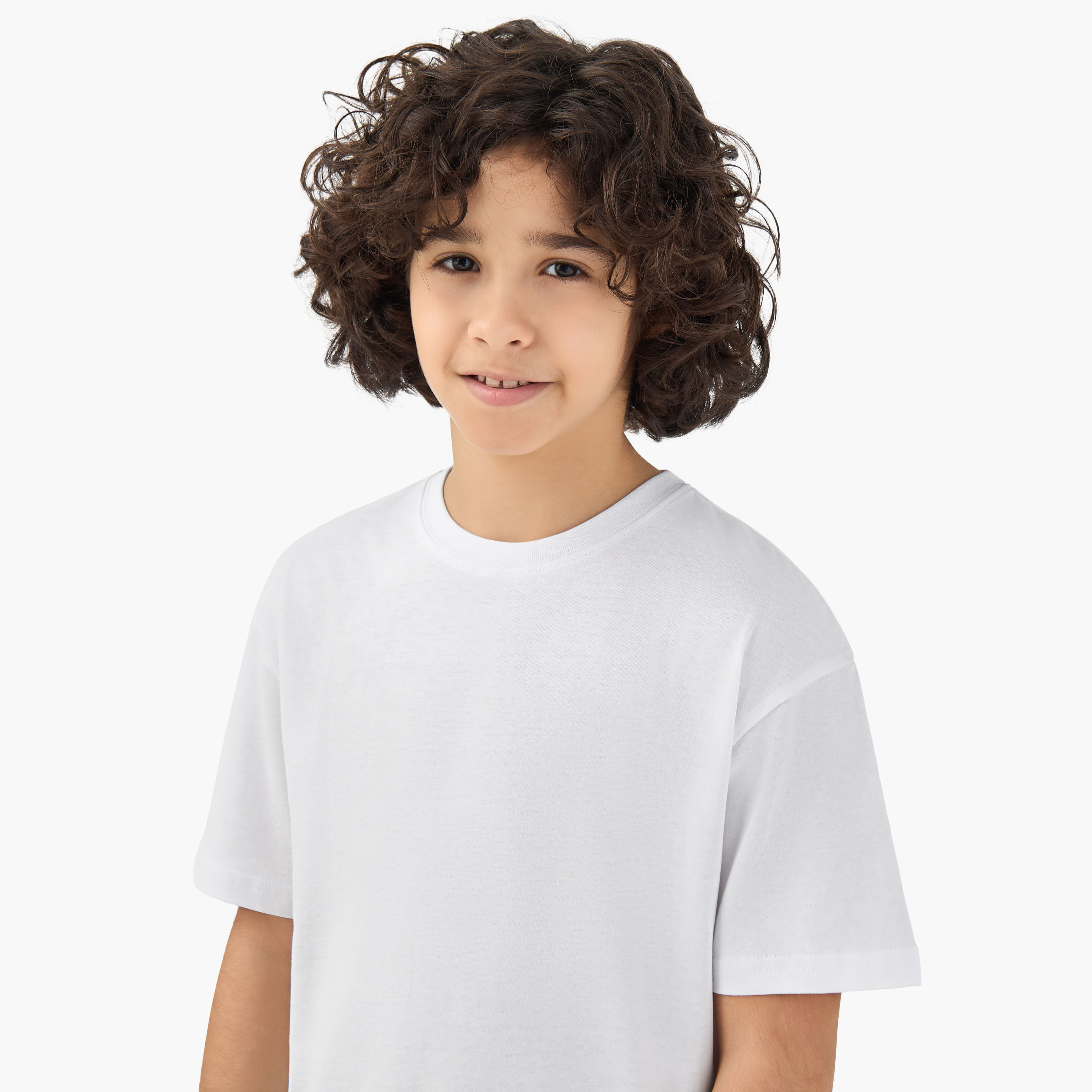 Juniors Crew Neck Short Sleeves T-shirt-boys-clothing-tshirtsandpolos-image-4