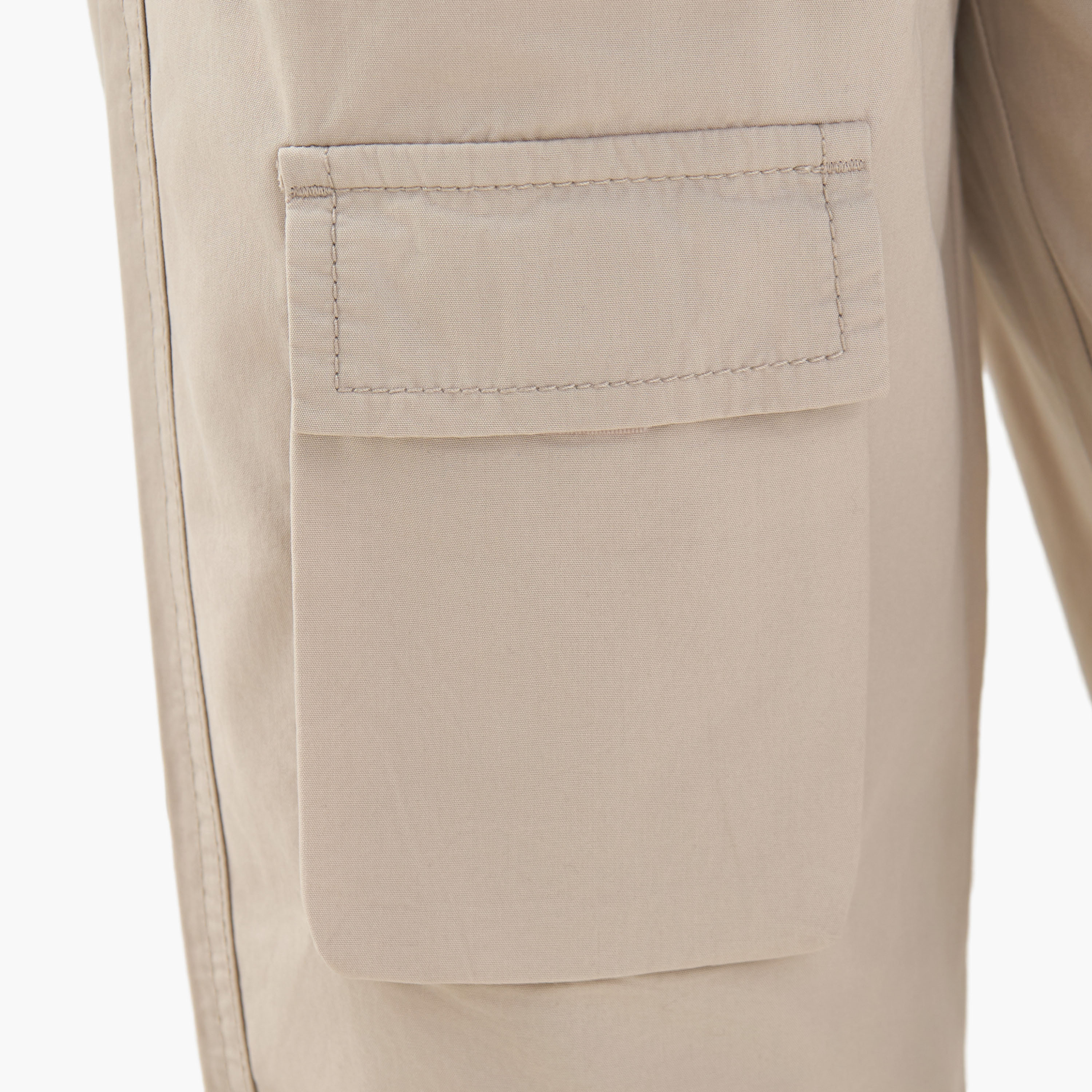 Juniors Joggers with Cargo Pockets, Elastic Waist-girls-clothing-bottoms-trousers-image-5