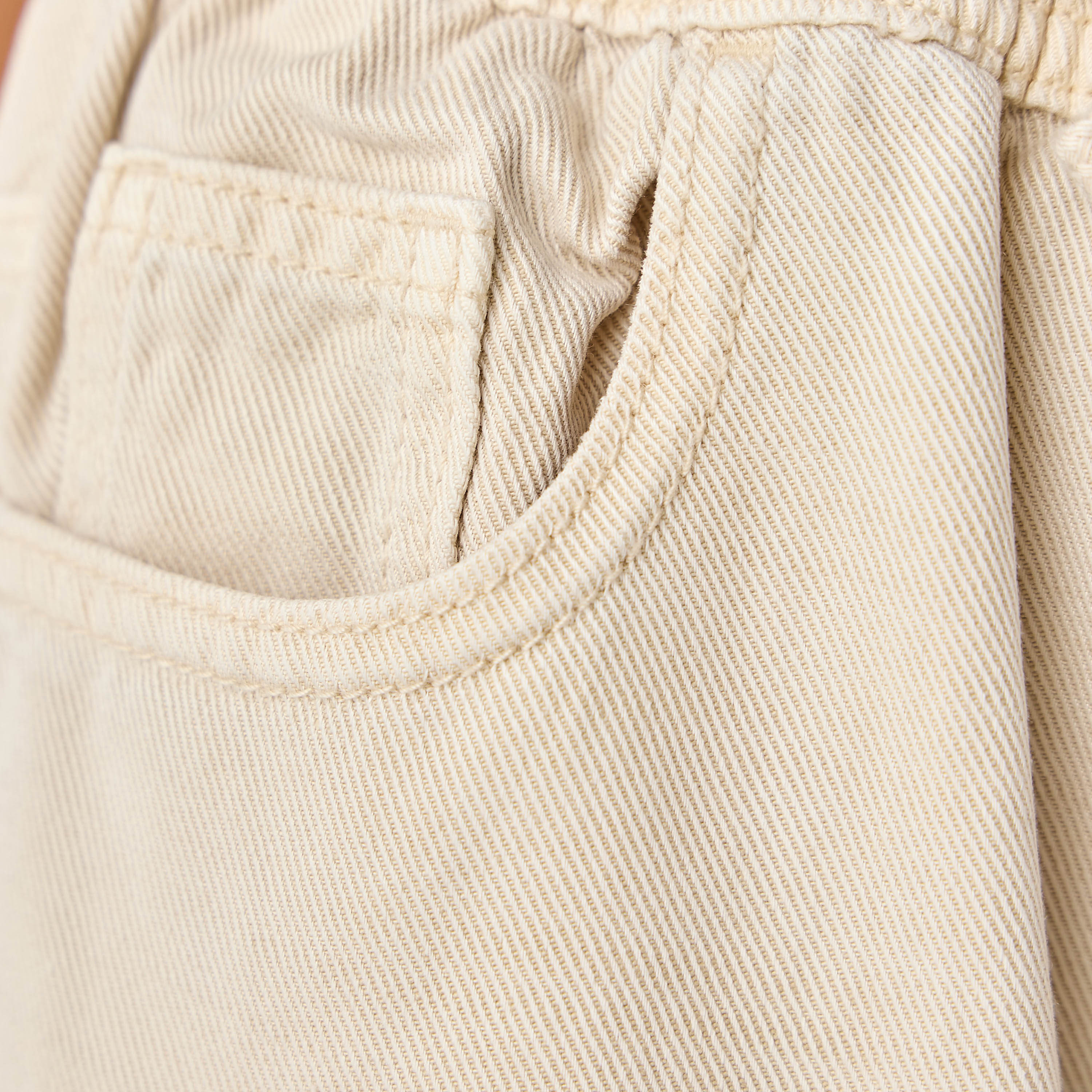 Juniors Regular Fit Pants with Elasticated Drawstring Waist-boys-clothing-bottoms-trousers-image-5