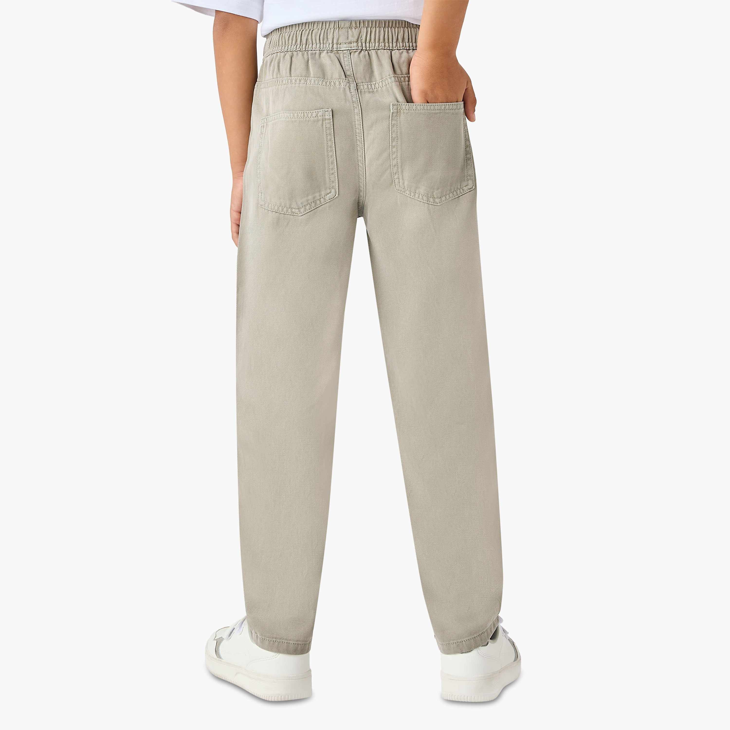Juniors Trousers with Pockets, Drawstring Waist-boys-clothing-bottoms-trousers-image-3