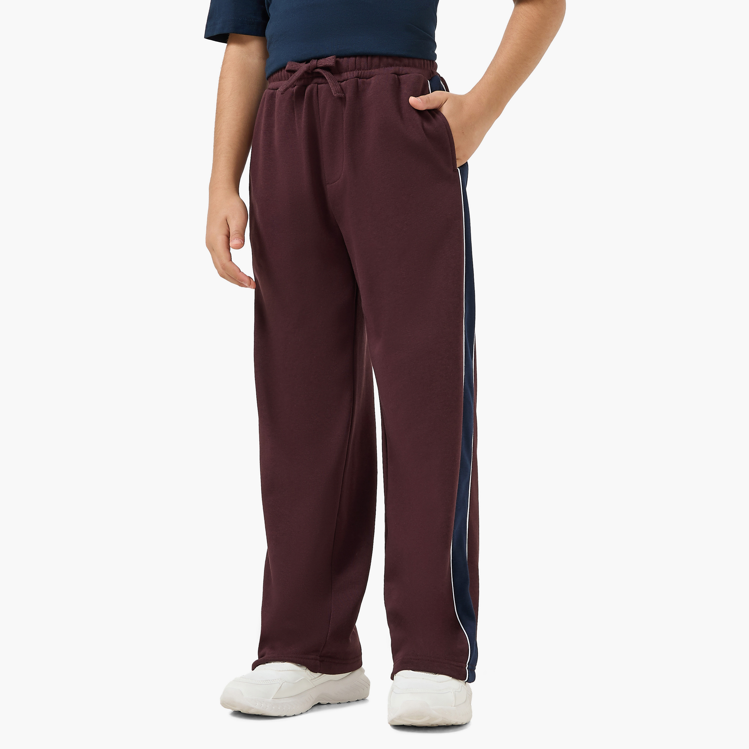 بنطلون رياضي برباط على الخصر وجيوب من جونيورز-boys-clothing-bottoms-joggersandtrackpants-image-4