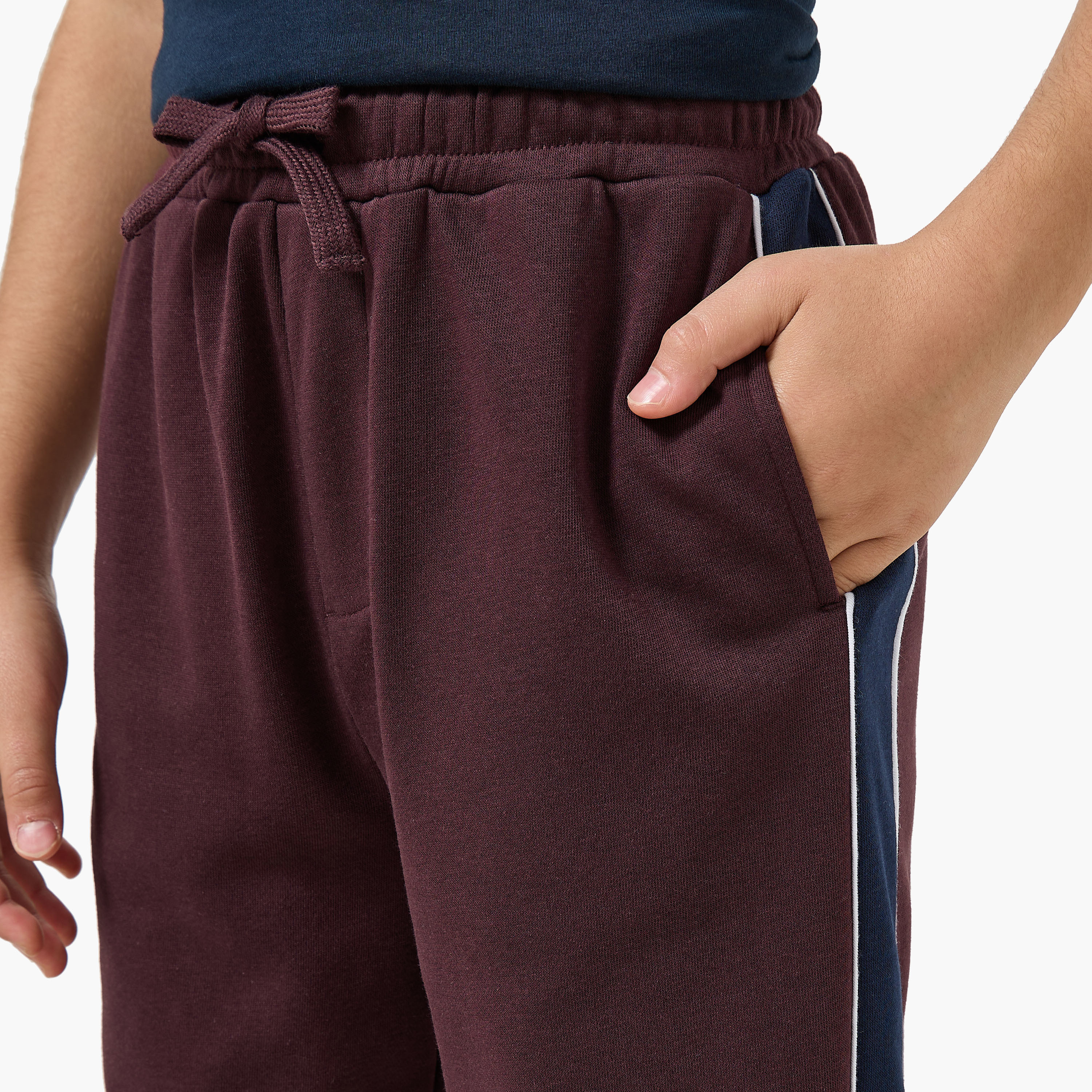 بنطلون رياضي برباط على الخصر وجيوب من جونيورز-boys-clothing-bottoms-joggersandtrackpants-image-1
