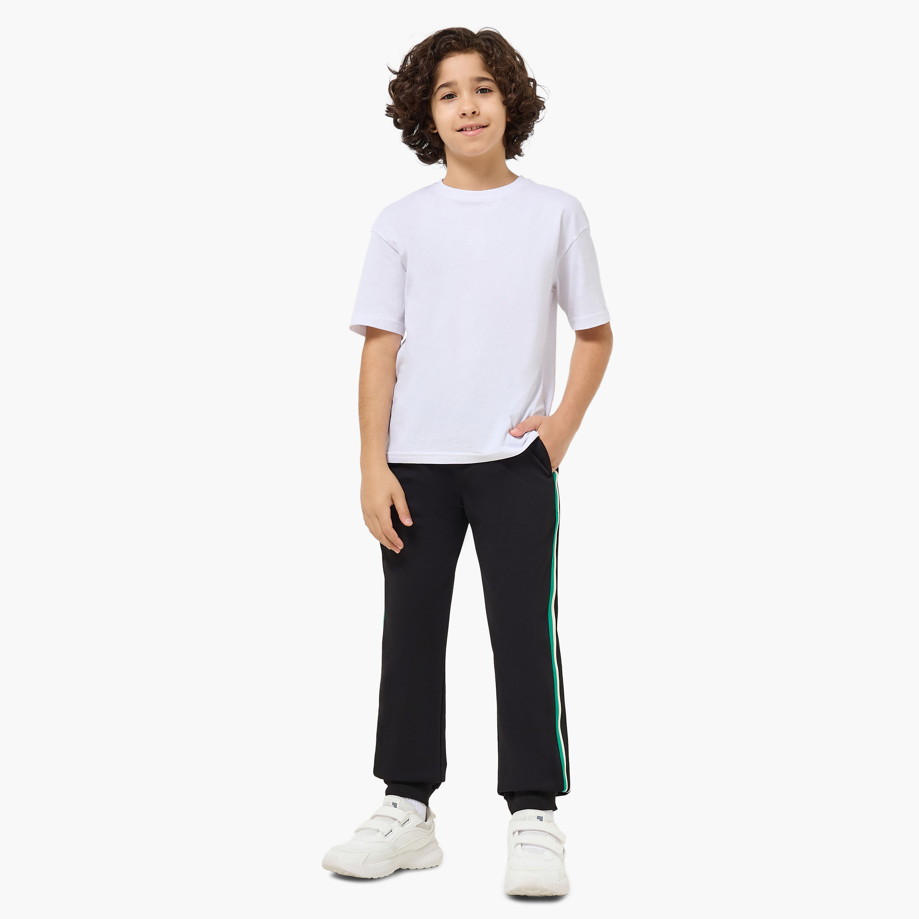 بنطلون رياضي بخصر برباط وجيوب من جونيورز-boys-clothing-bottoms-joggersandtrackpants-image-3