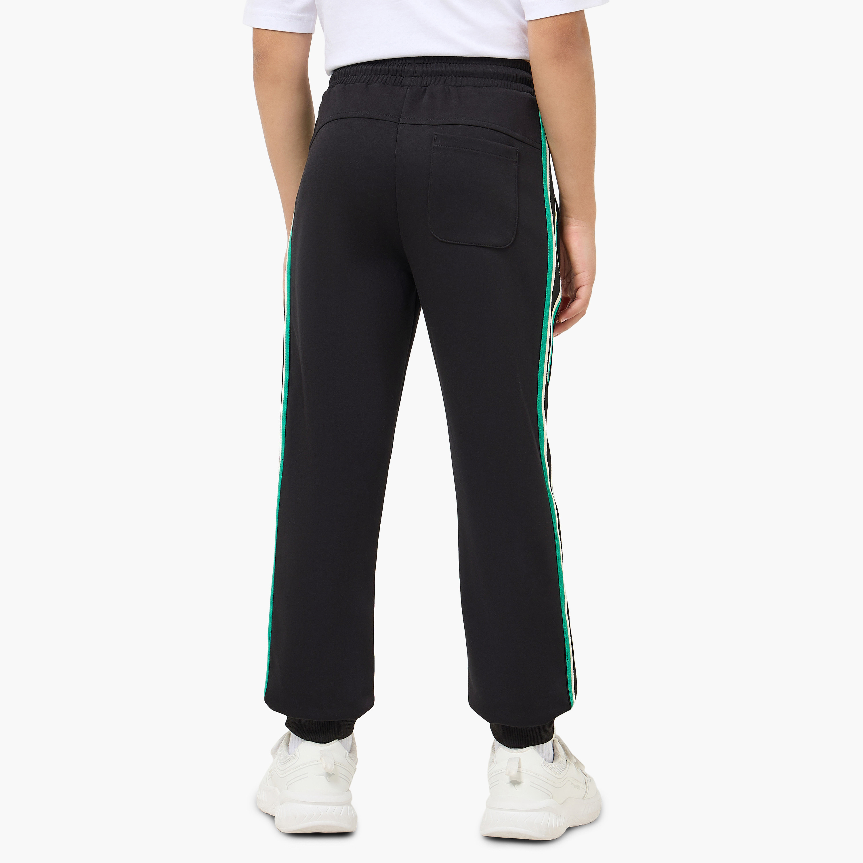 بنطلون رياضي بخصر برباط وجيوب من جونيورز-boys-clothing-bottoms-joggersandtrackpants-image-2