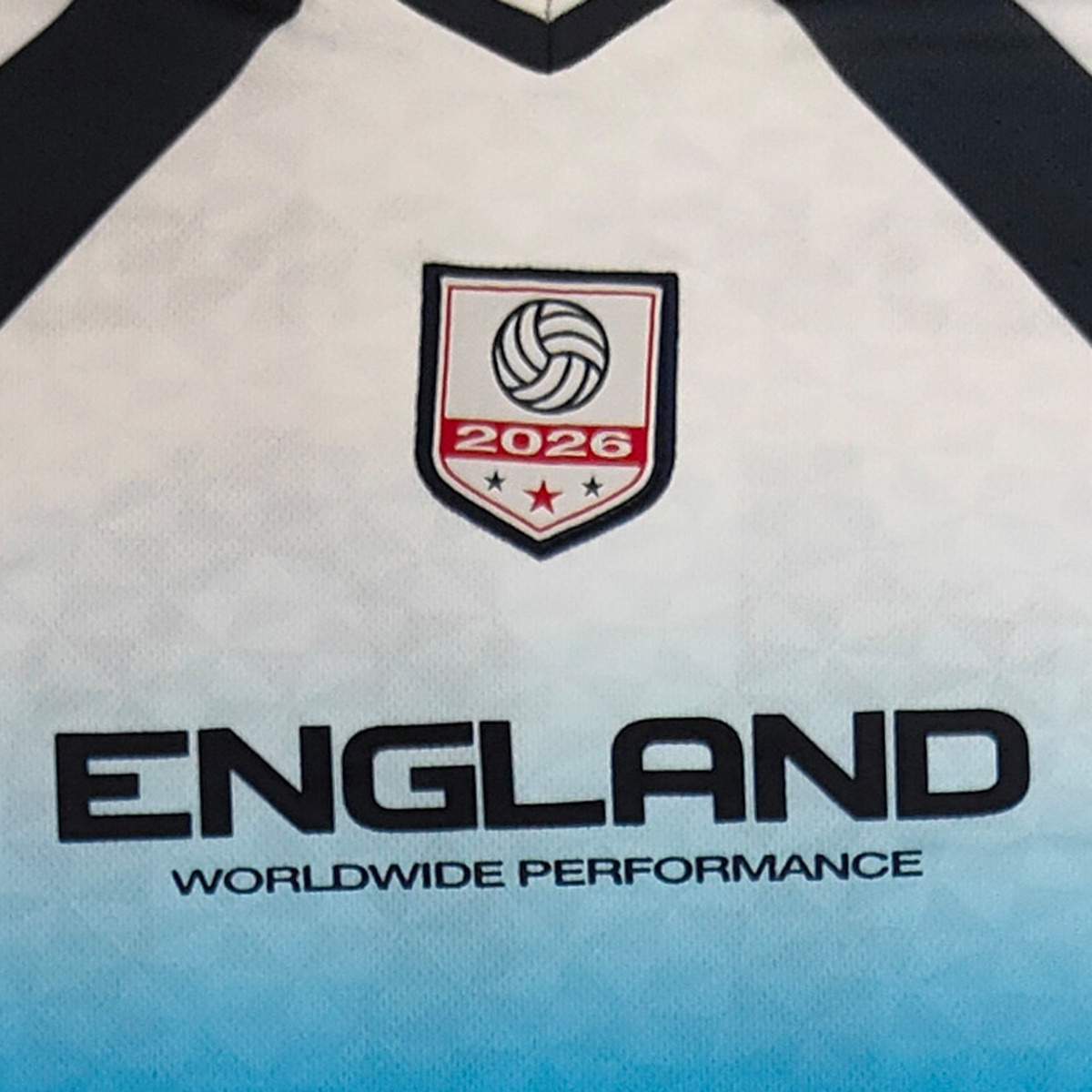 Juniors Collared Short Sleeves T-shirt and Shorts Set with England Print-sports-gear-football-clothing-sets-image-5