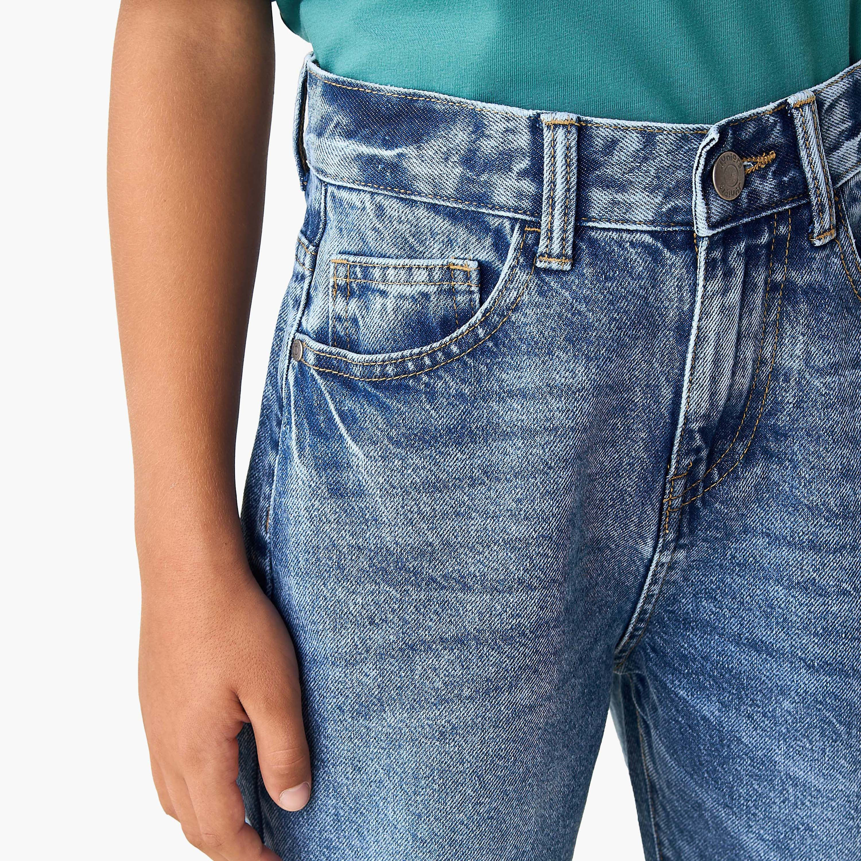 بنطلون جينز بجيوب من جونيورز-boys-clothing-bottoms-jeans-image-2