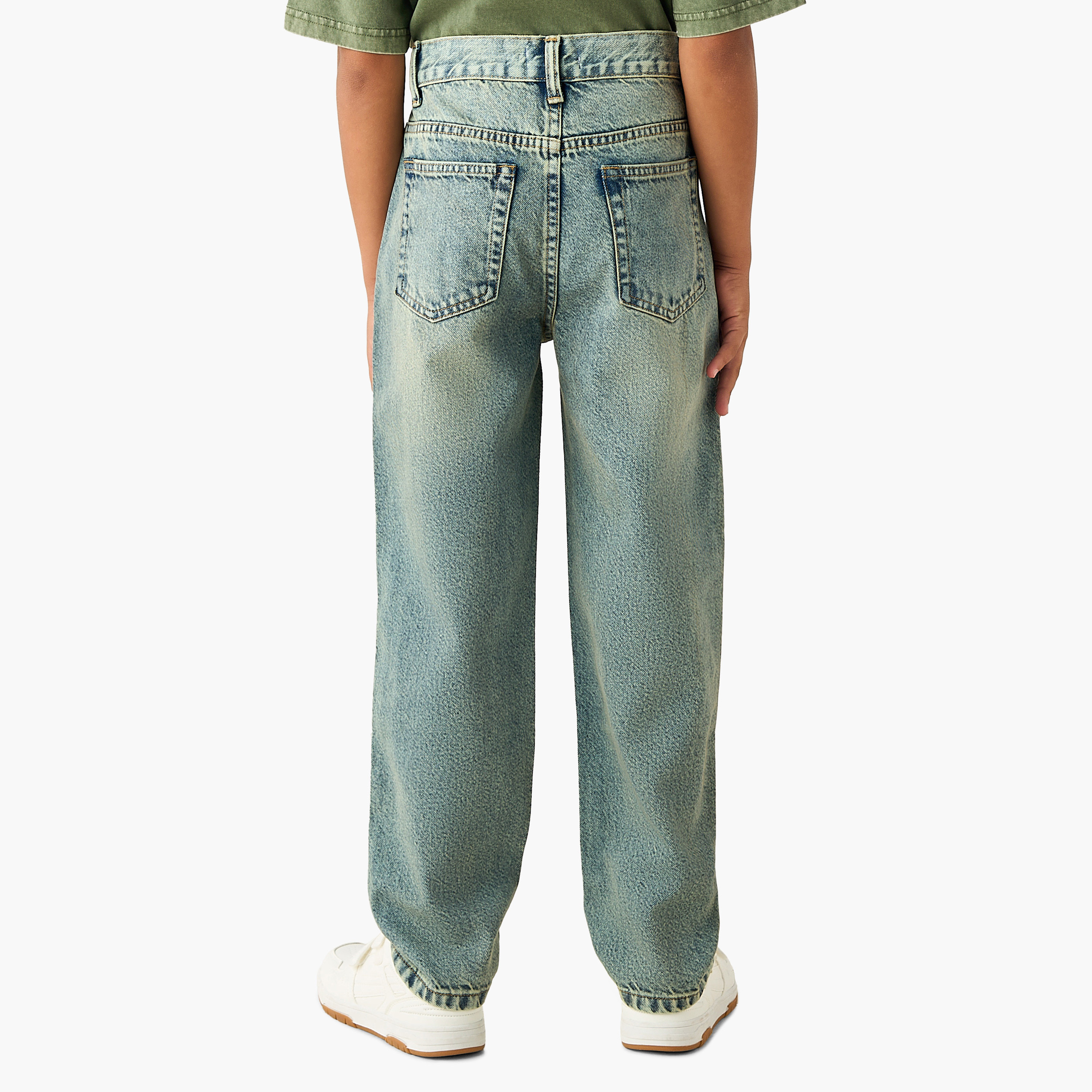 Juniors Jeans with Pockets-boys-clothing-bottoms-jeans-image-3