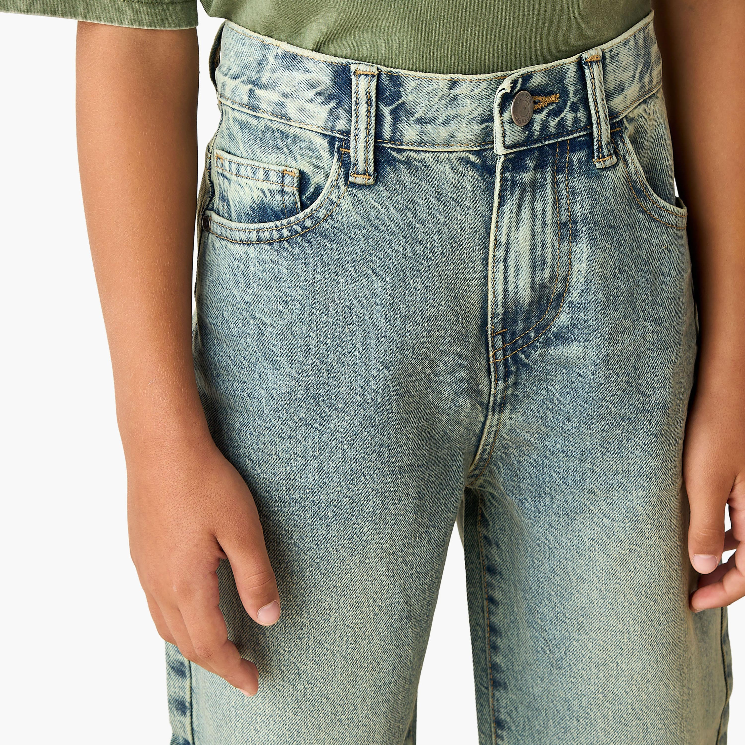 Juniors Jeans with Pockets-boys-clothing-bottoms-jeans-image-4