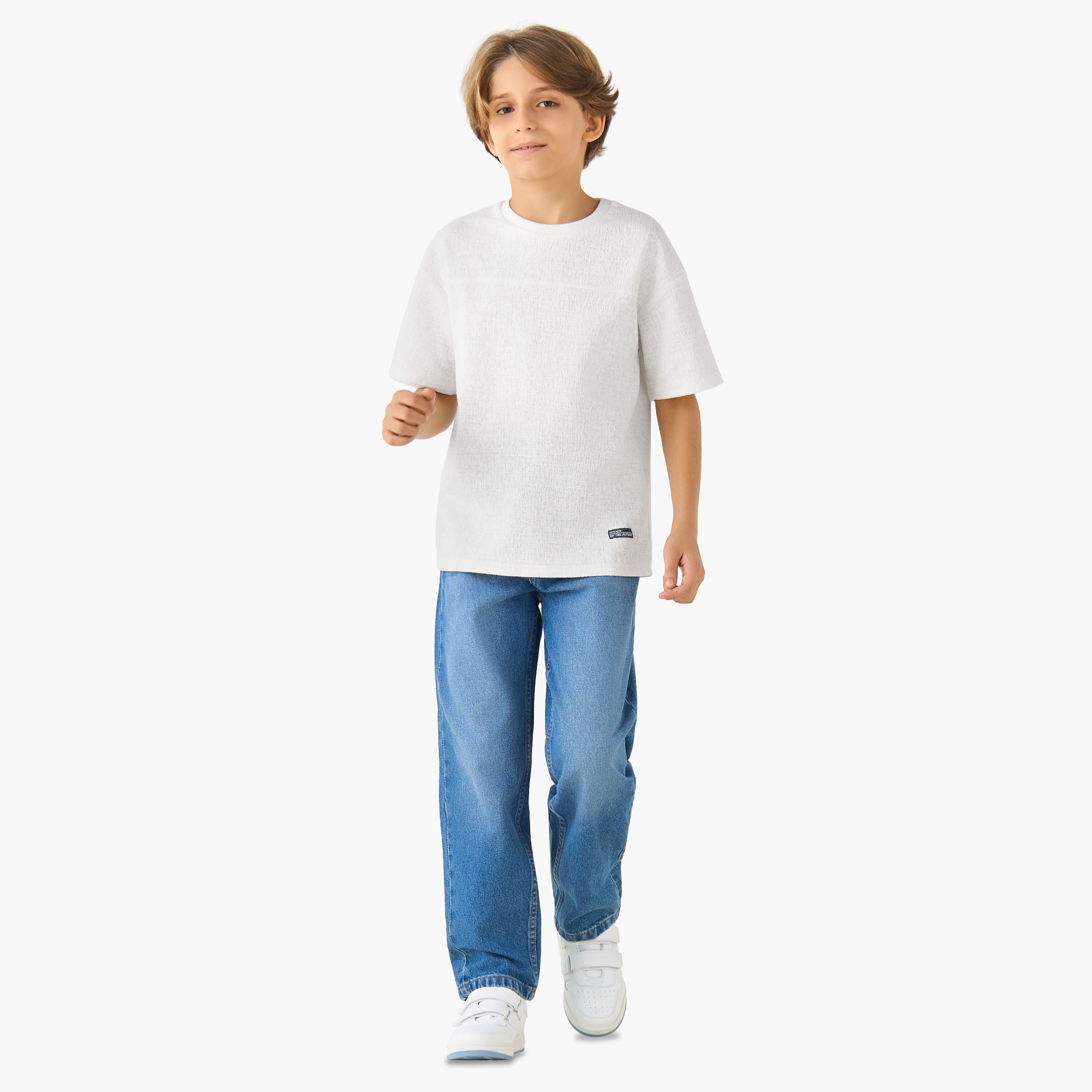 Juniors Jeans with Pockets-boys-clothing-bottoms-jeans-image-2