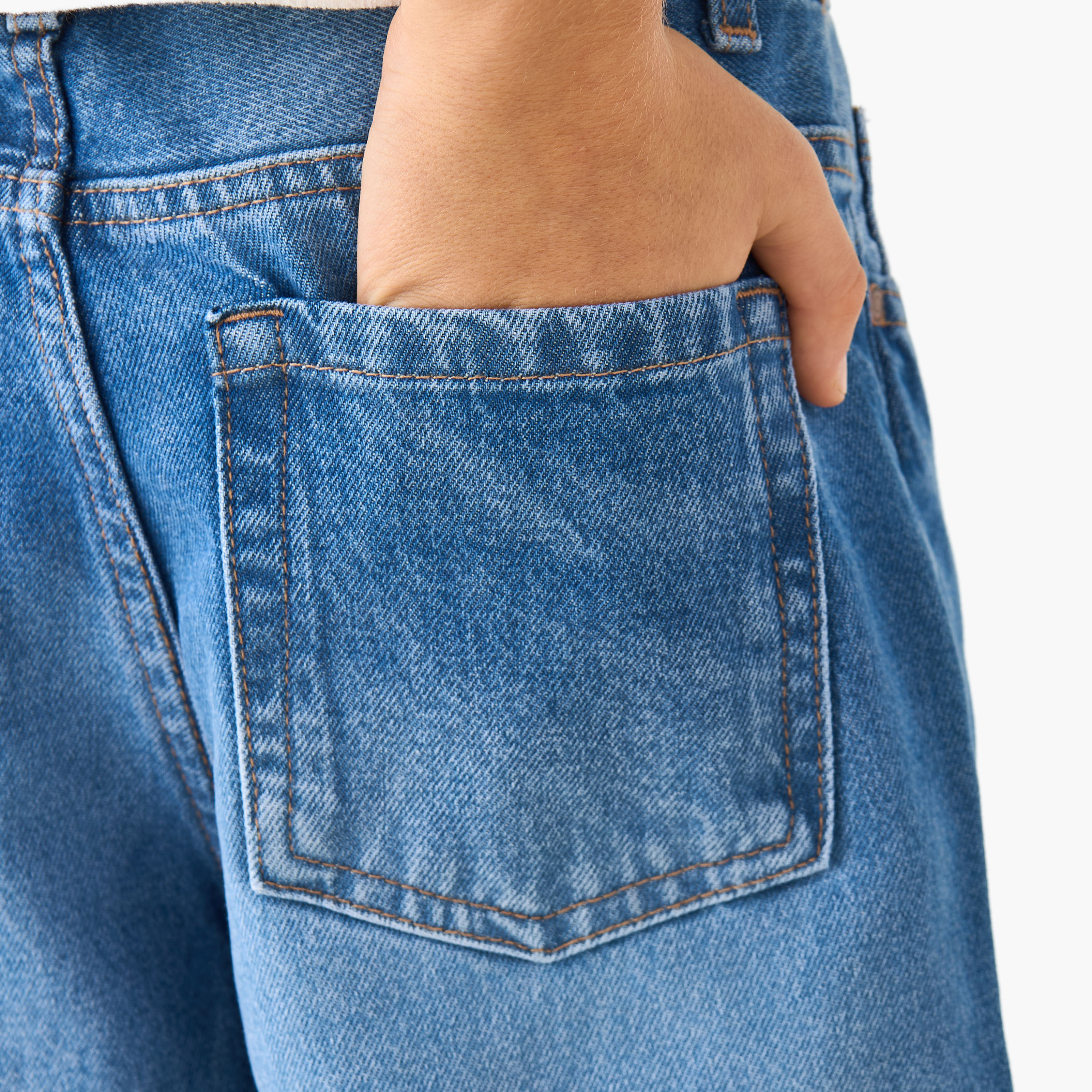 Juniors Jeans with Pockets-boys-clothing-bottoms-jeans-image-5