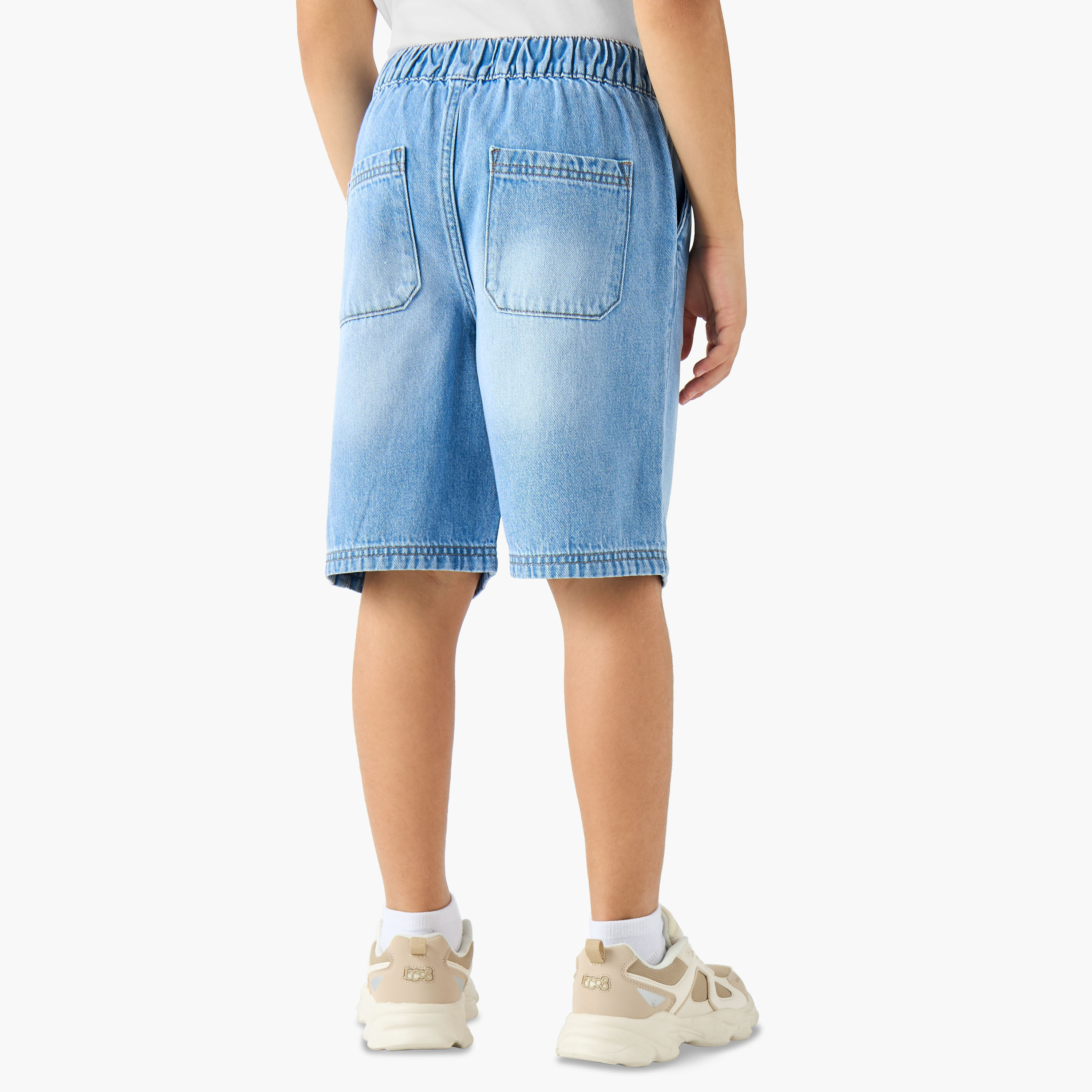 شورت دينم برباط على الخصر وجيوب من جونيورز-boys-clothing-bottoms-shorts-image-3