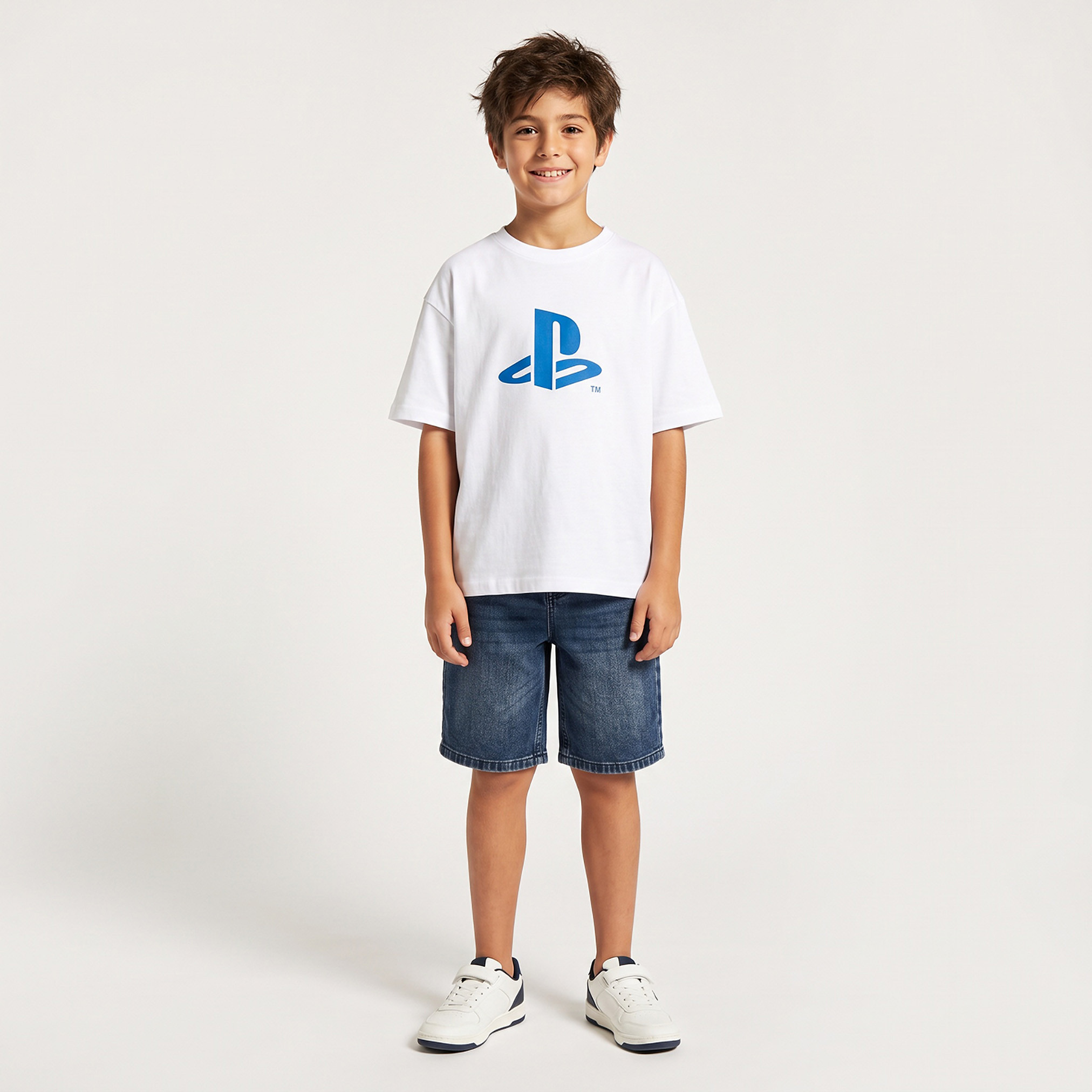 شورت دينم بخصر بزر إغلاق وجيب من جونيورز-boys-clothing-bottoms-shorts-image-5