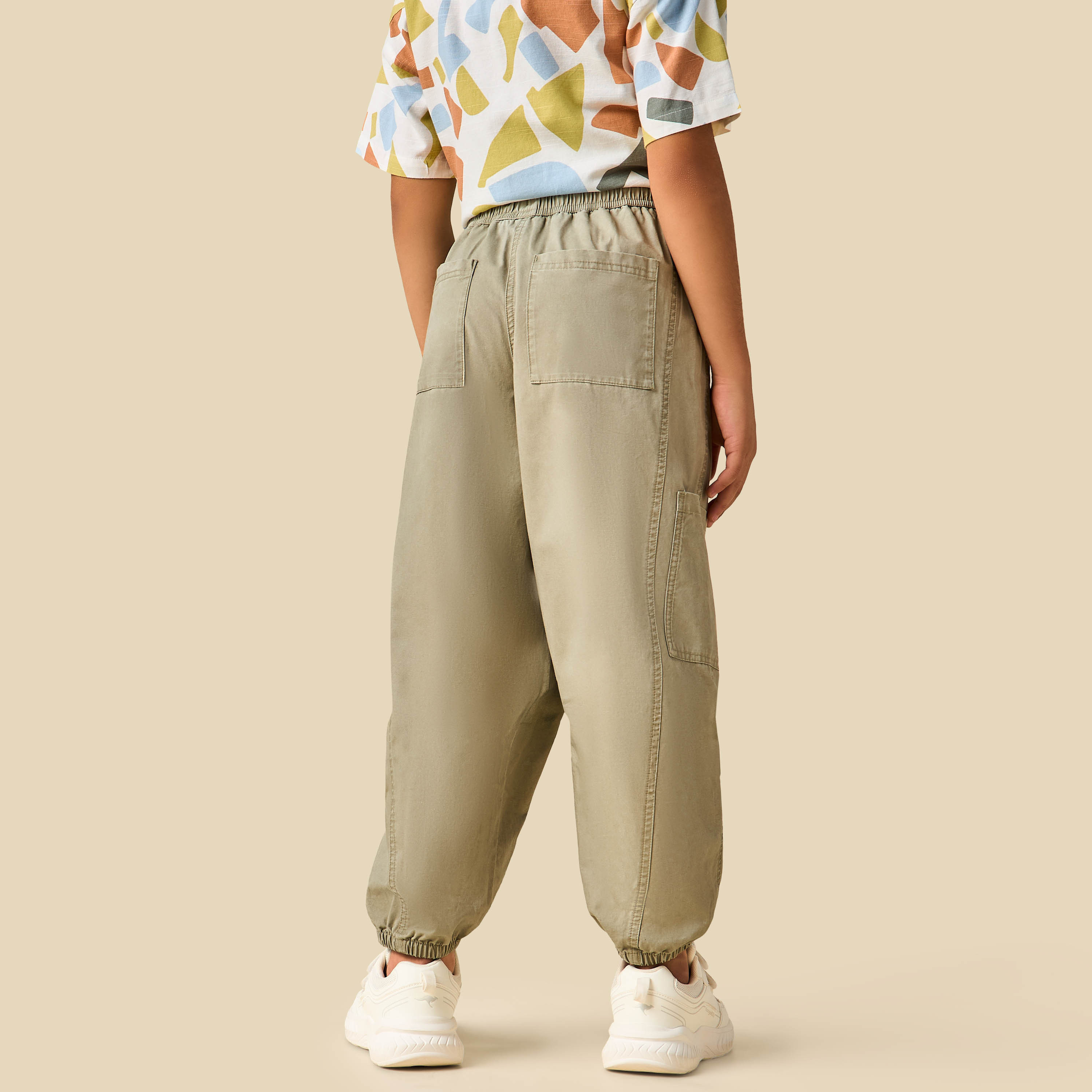 Juniors Joggers with Cargo Pockets, Drawstring Waist-boys-clothing-bottoms-joggersandtrackpants-image-3