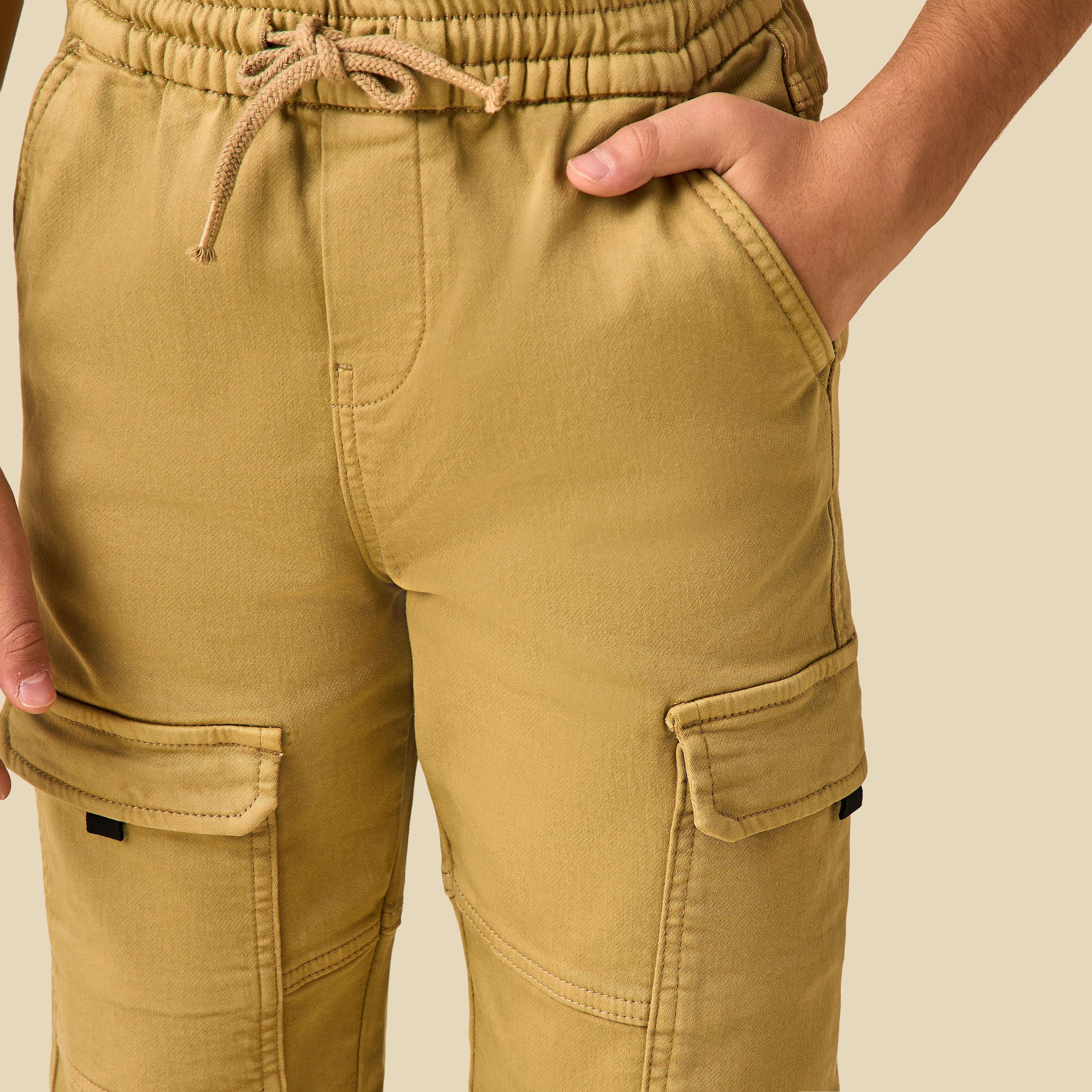 Juniors Joggers with Cargo Pockets, Drawstring Waist-boys-clothing-bottoms-joggersandtrackpants-image-6