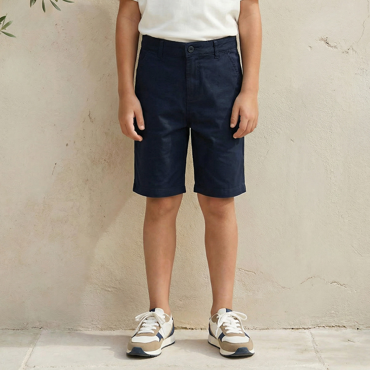 شورت بطول الركبة بزر إغلاق مع جيوب من جونيورز-boys-clothing-bottoms-shorts-image-6