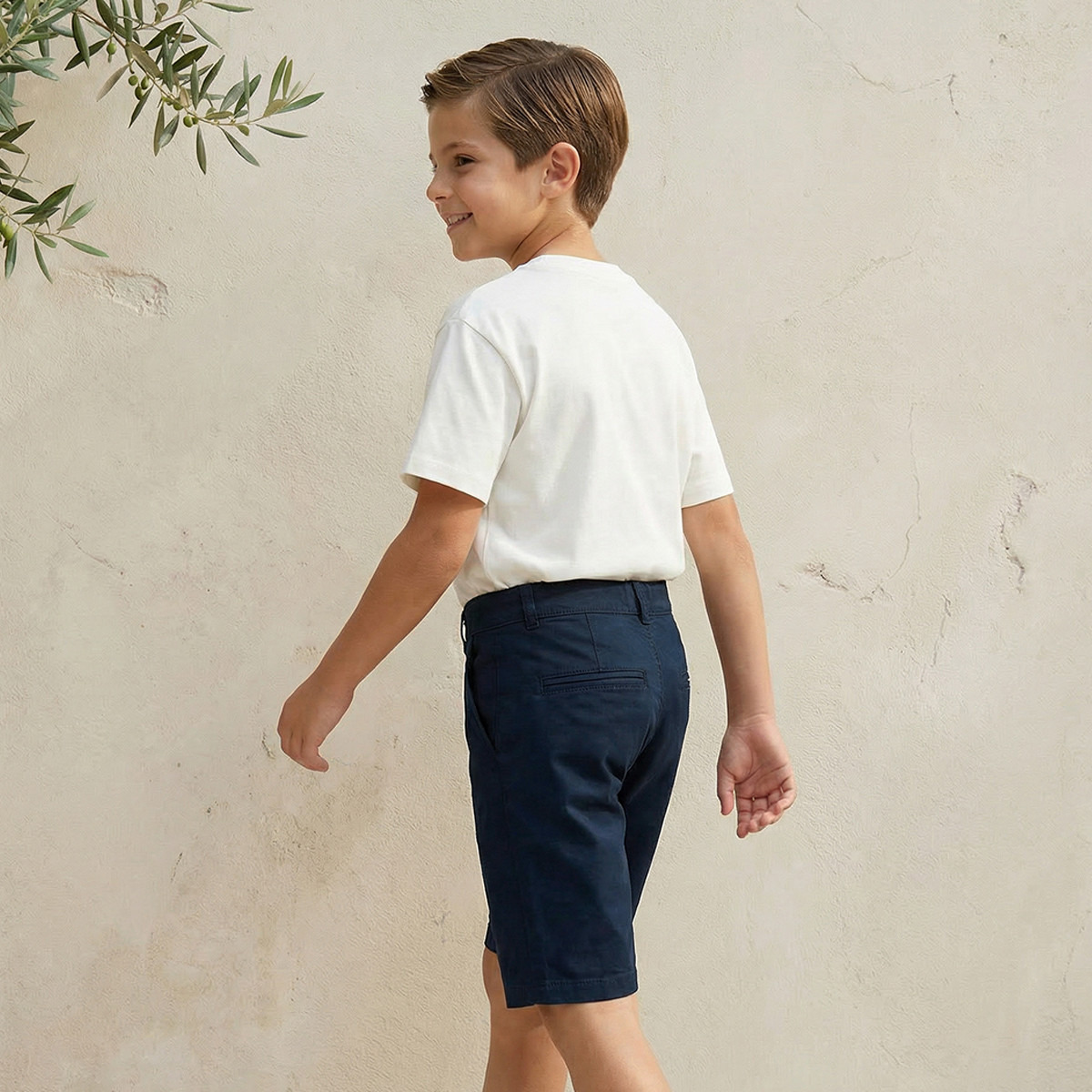 شورت بطول الركبة بزر إغلاق مع جيوب من جونيورز-boys-clothing-bottoms-shorts-image-4