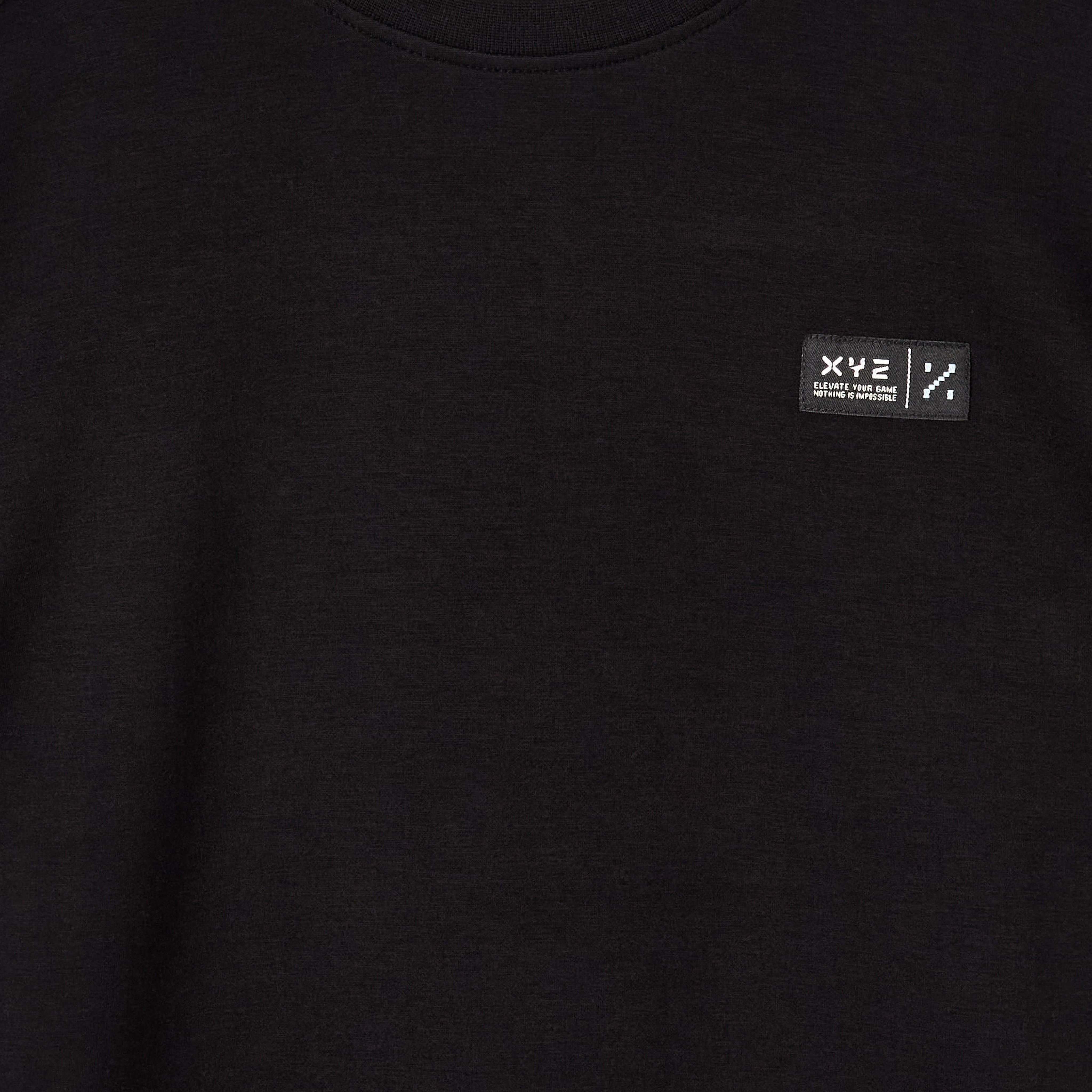 XYZ Crew Neck Short Sleeves T-shirt with Logo Print-boys-clothing-sportswear-tops-image-4