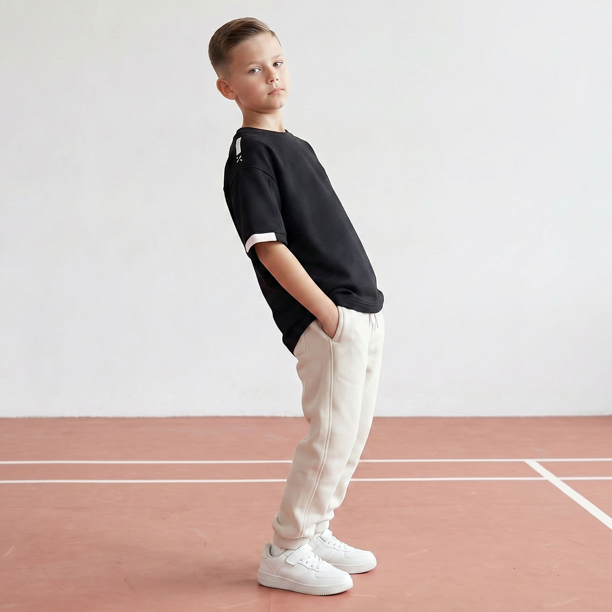بنطلون رياضي بخصر مطاطي ورباط وجيوب من جونيورز-boys-clothing-bottoms-joggersandtrackpants-image-2