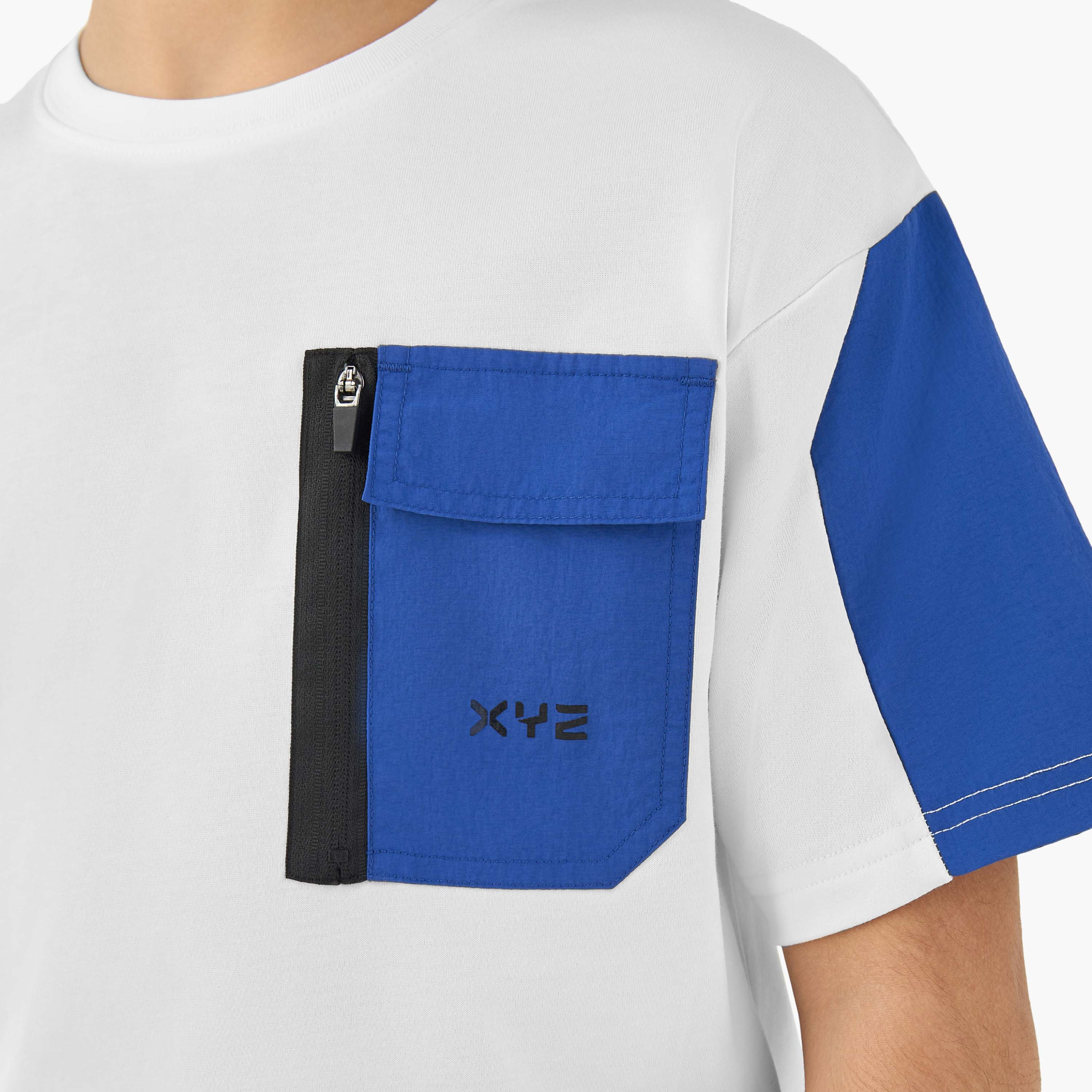 XYZ Crew Neck Short Sleeve T-shirt and Shorts Set with Drawstring Closure-sports-boys-clothing-sets-image-7