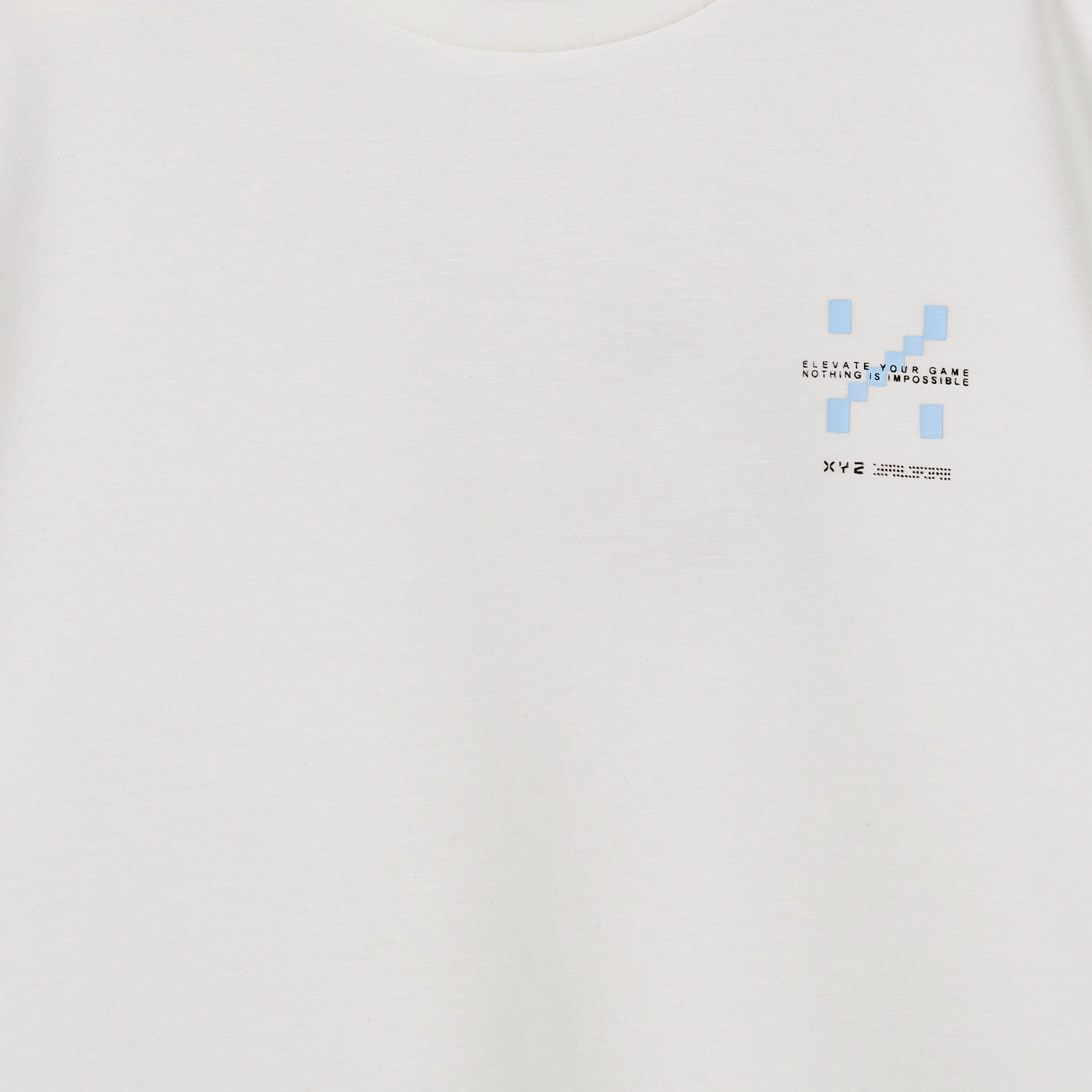 XYZ Crew Neck Short Sleeve T-shirt and Shorts Set with Pockets-boys-clothing-sportswear-sets-image-5