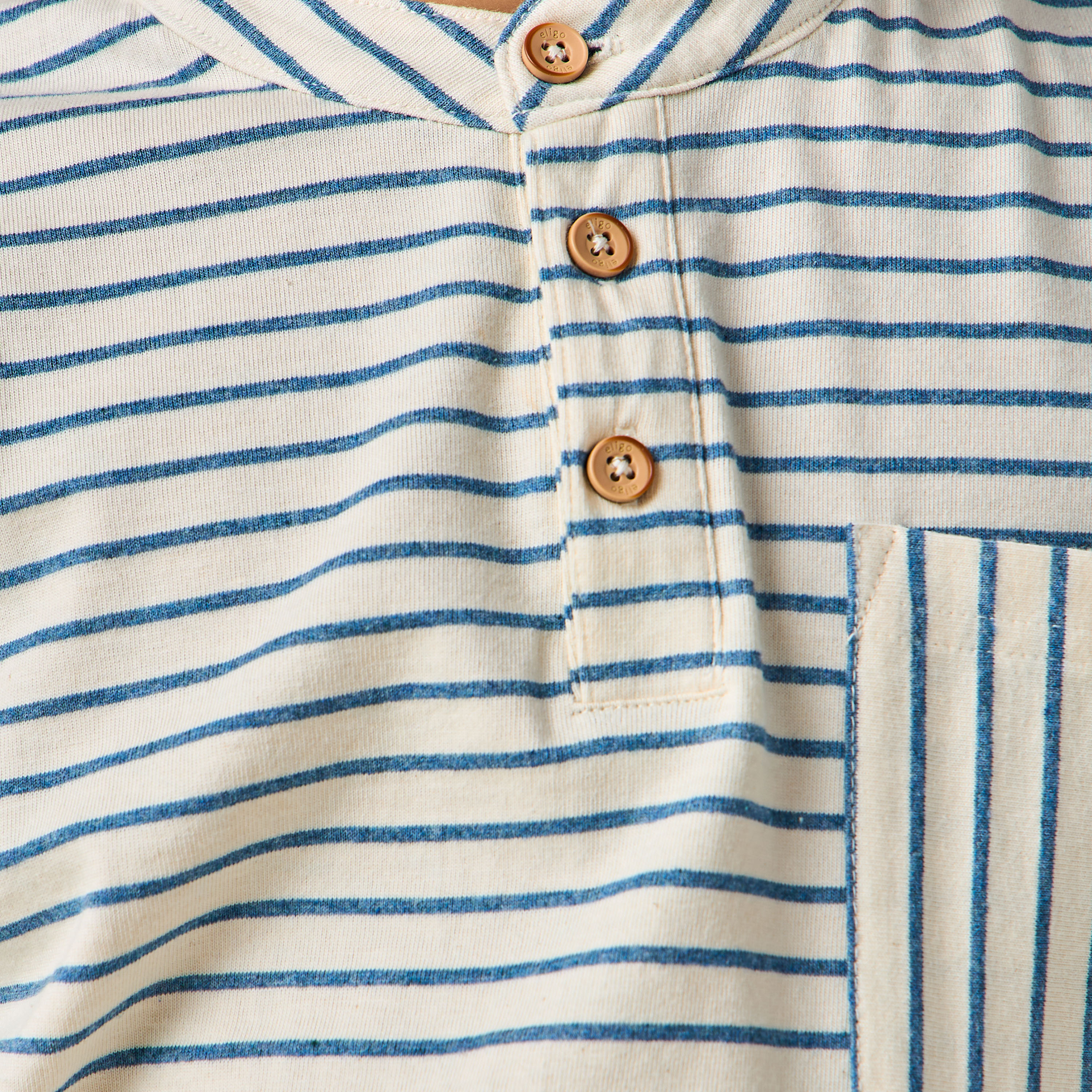 Eligo Mandarin Collar Long Sleeves T-shirt with Stripes-boys-clothing-tshirtsandpolos-image-5