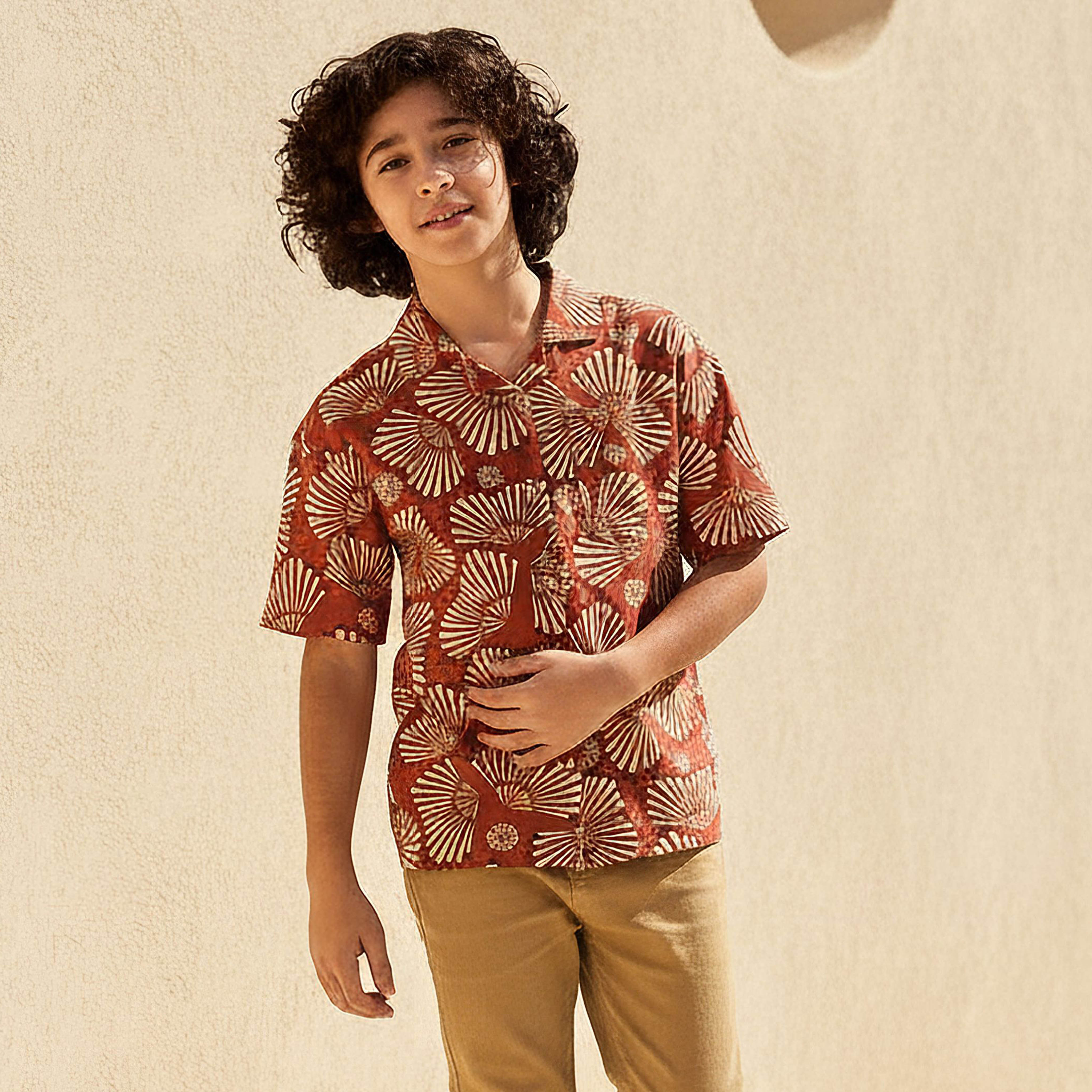 Eligo Short Sleeves Shirt with Print-boys-clothing-shirts-image-2