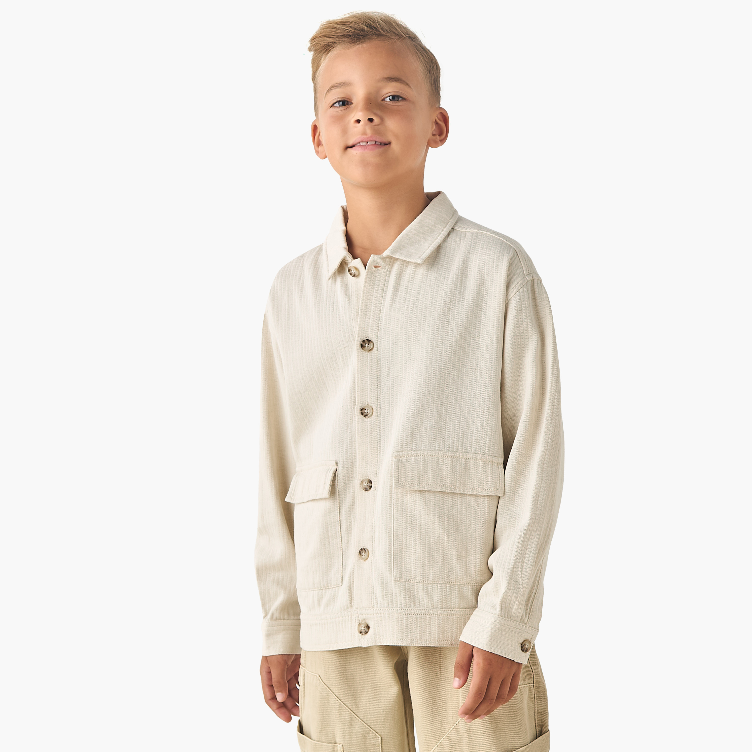 Eligo Long Sleeves Shirt with Pockets-boys-clothing-shirts-image-1