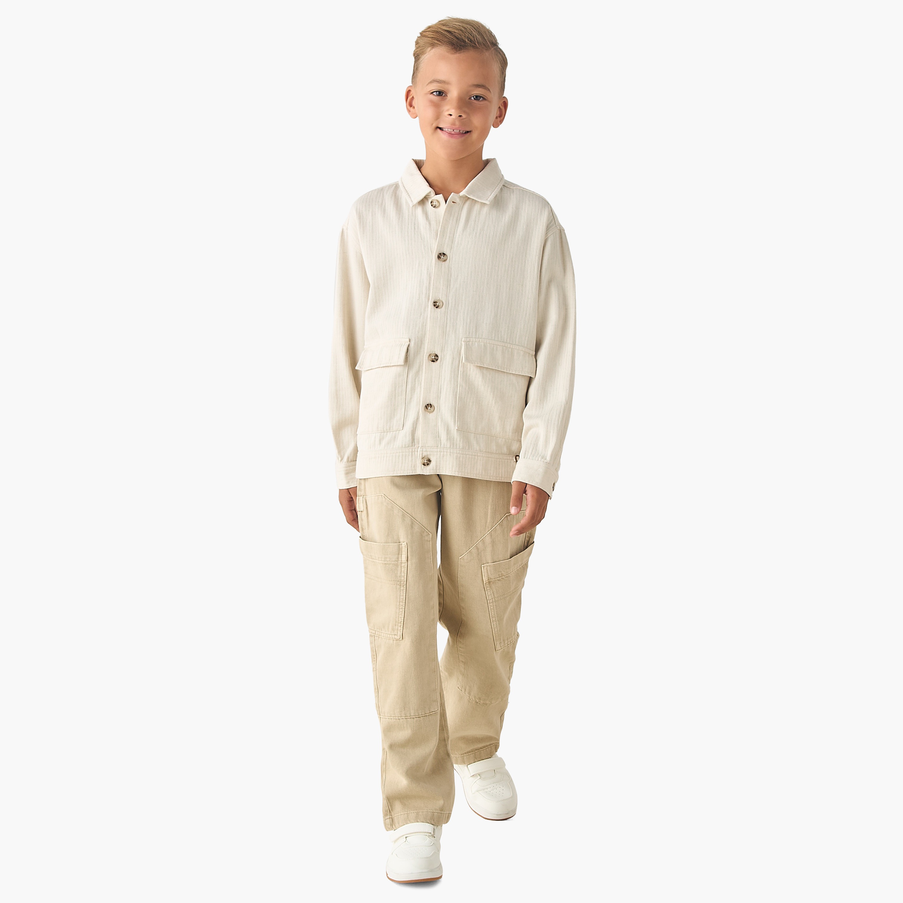 Eligo Long Sleeves Shirt with Pockets-boys-clothing-shirts-image-2