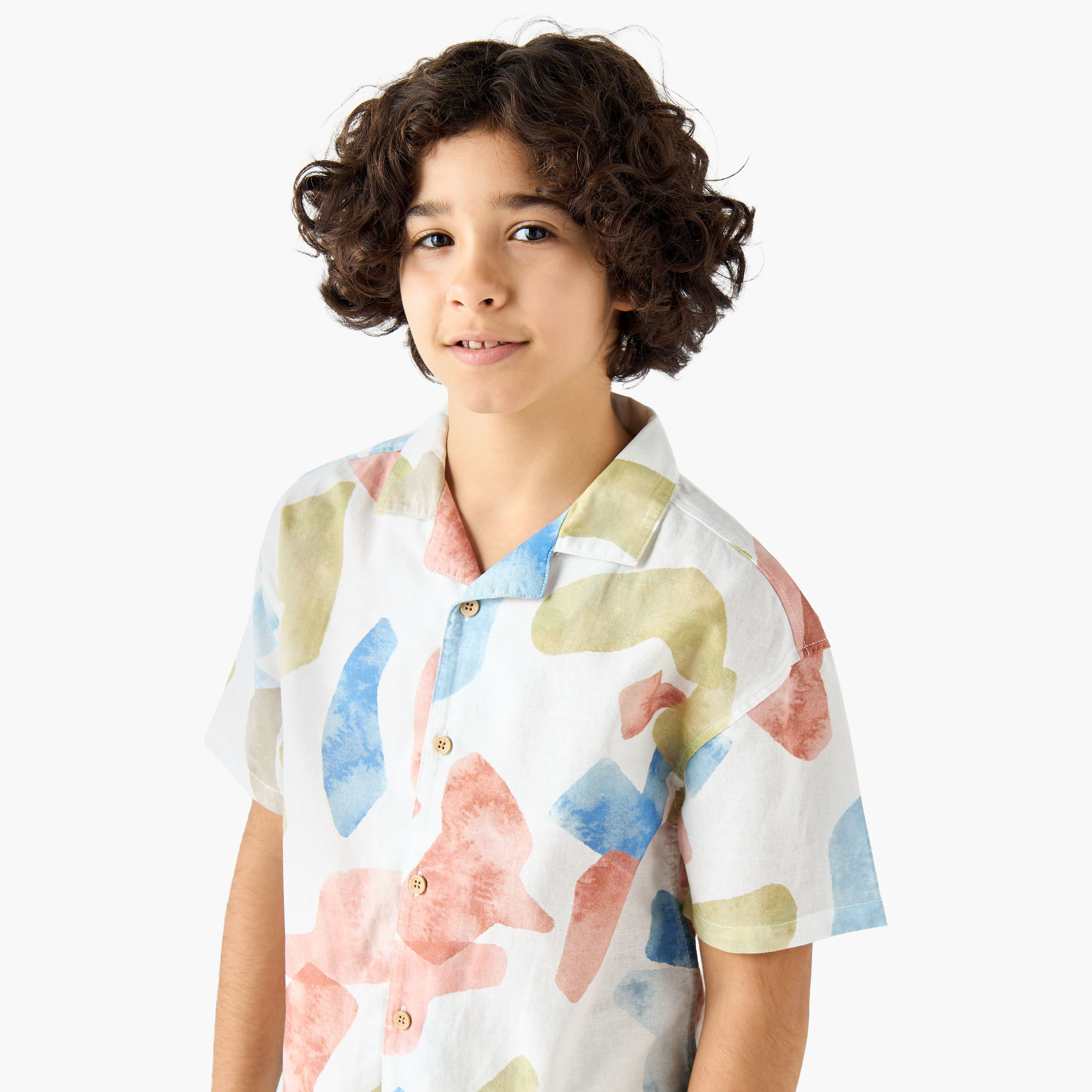 قميص بأكمام قصيرة وطبعات من إليجو-boys-clothing-shirts-image-2