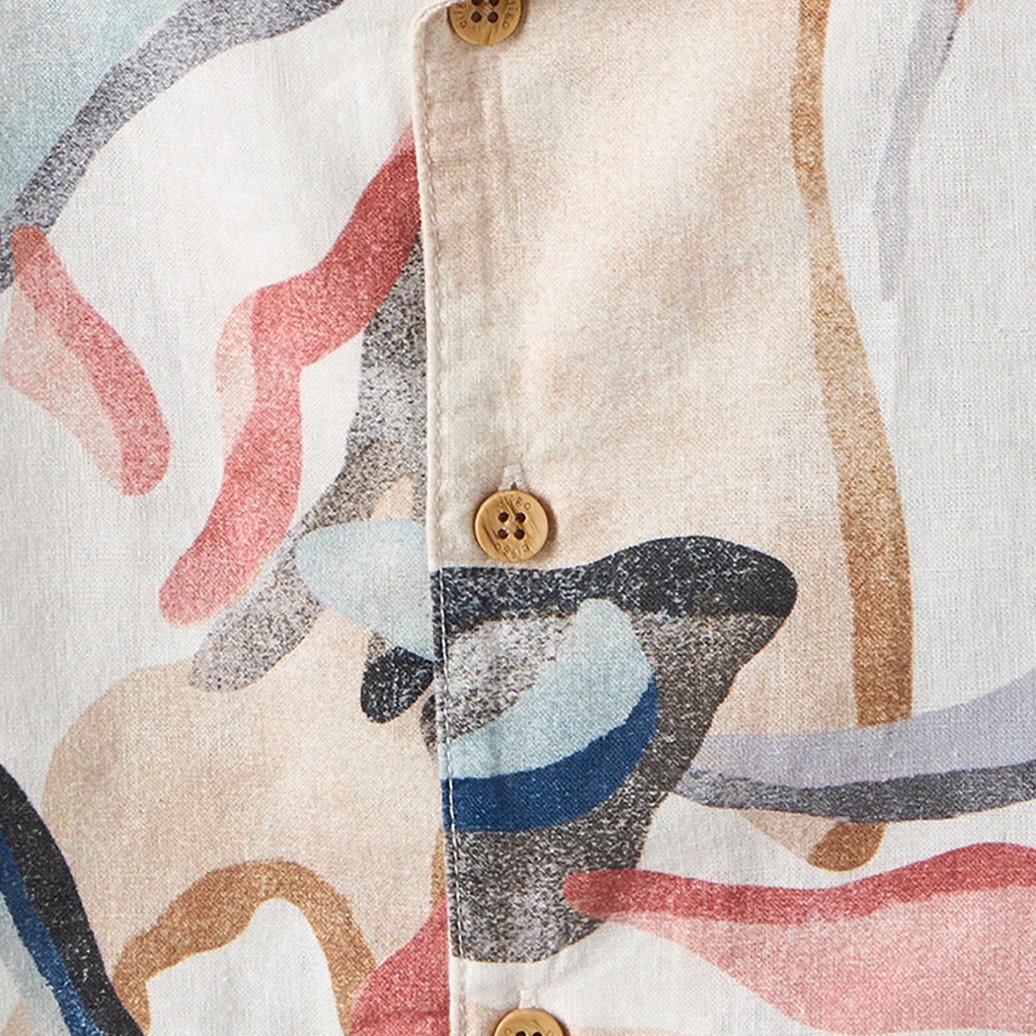 Eligo Short Sleeve Shirt with Abstract Print-boys-clothing-shirts-image-4