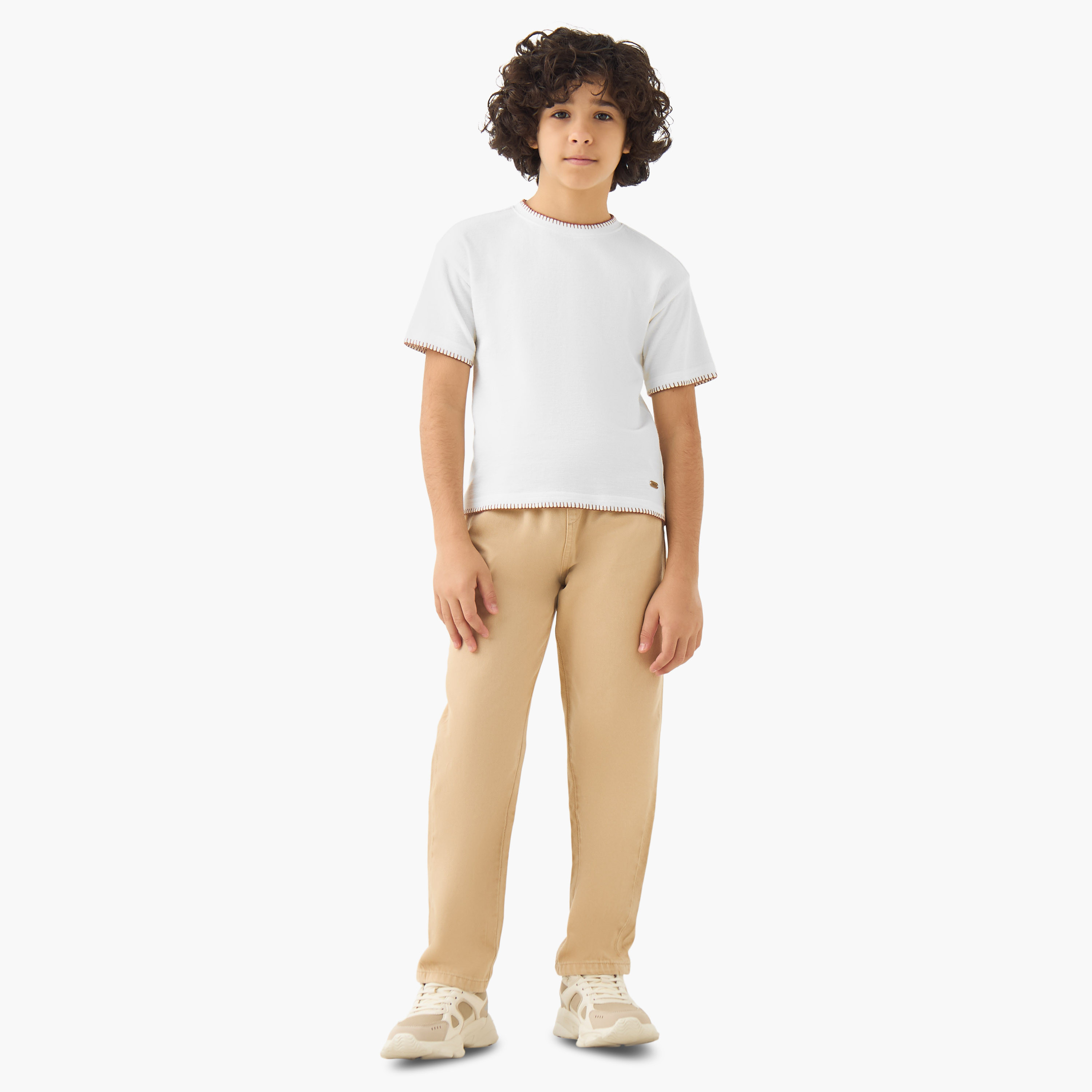 Eligo Trousers with Drawstring Closure-boys-clothing-bottoms-trousers-image-2