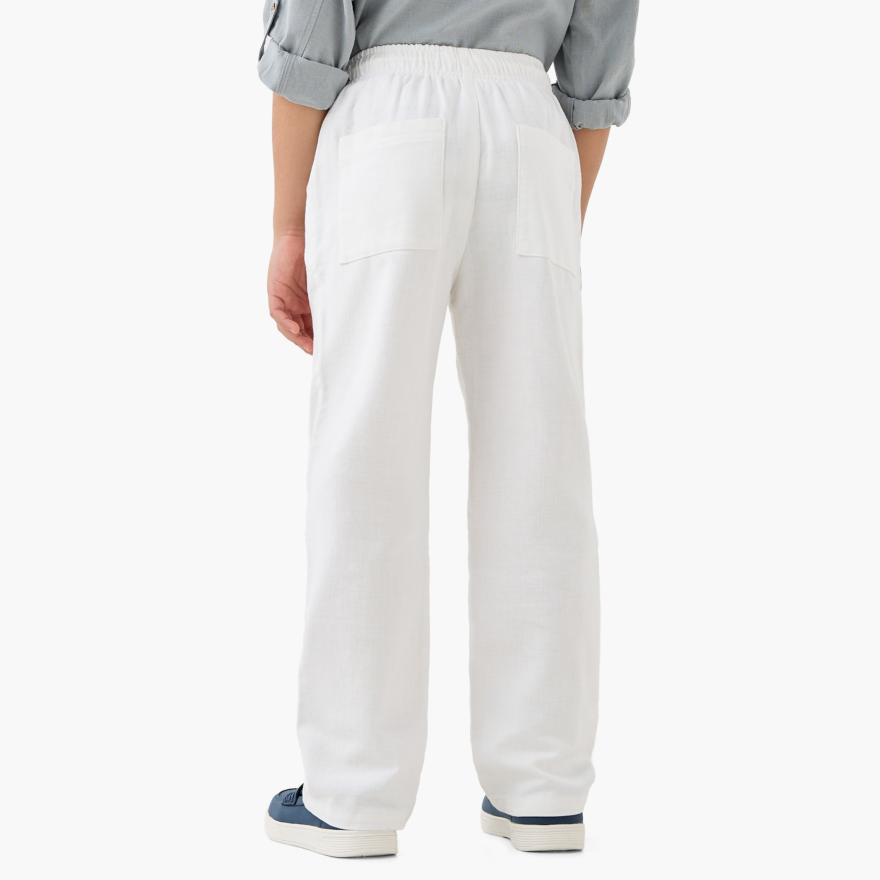 بنطلون بجيوب وخصر مطاطي من إليجو-boys-clothing-bottoms-trousers-image-2