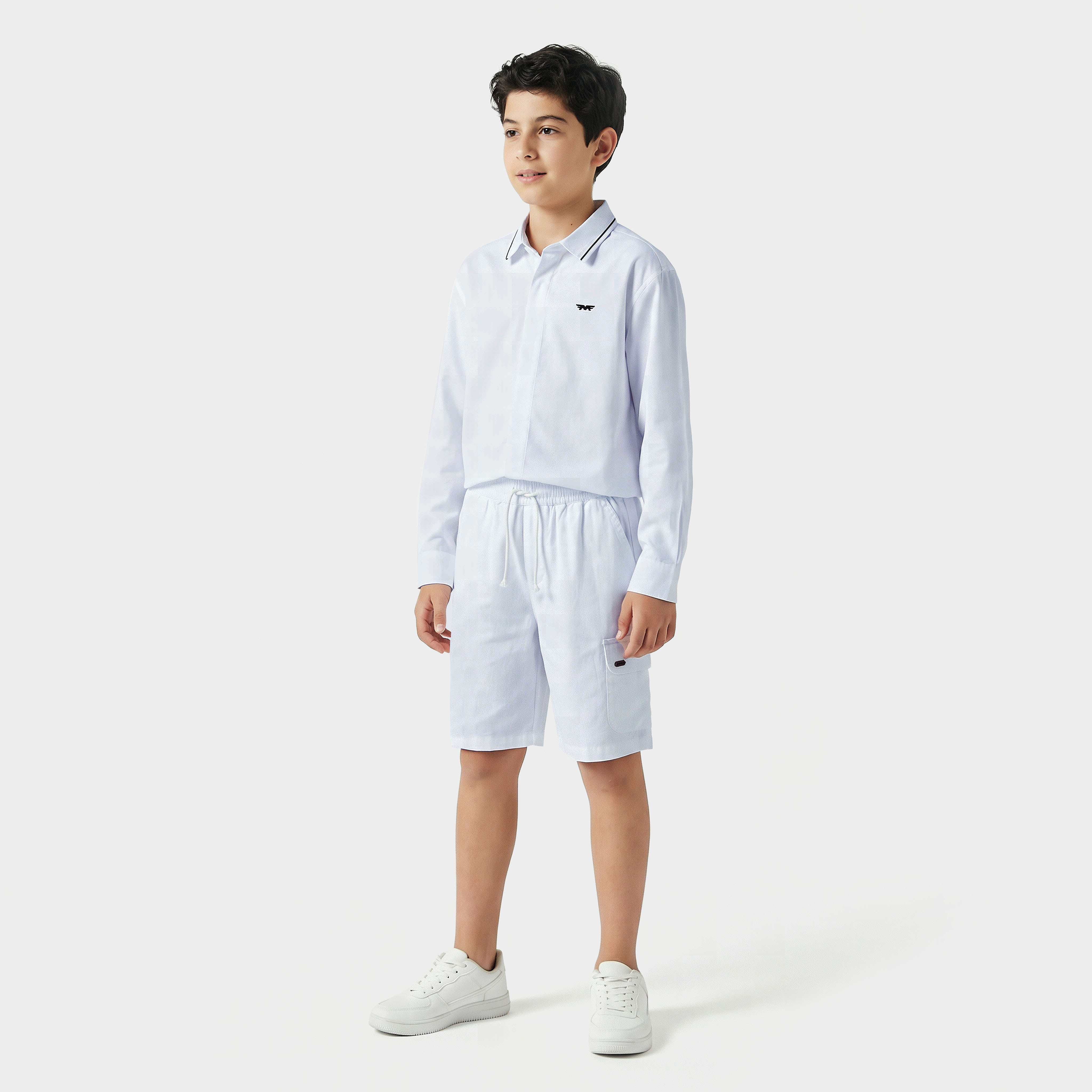 Eligo Knee Length Drawstring Waist Shorts with Pockets-boys-clothing-bottoms-shorts-image-5
