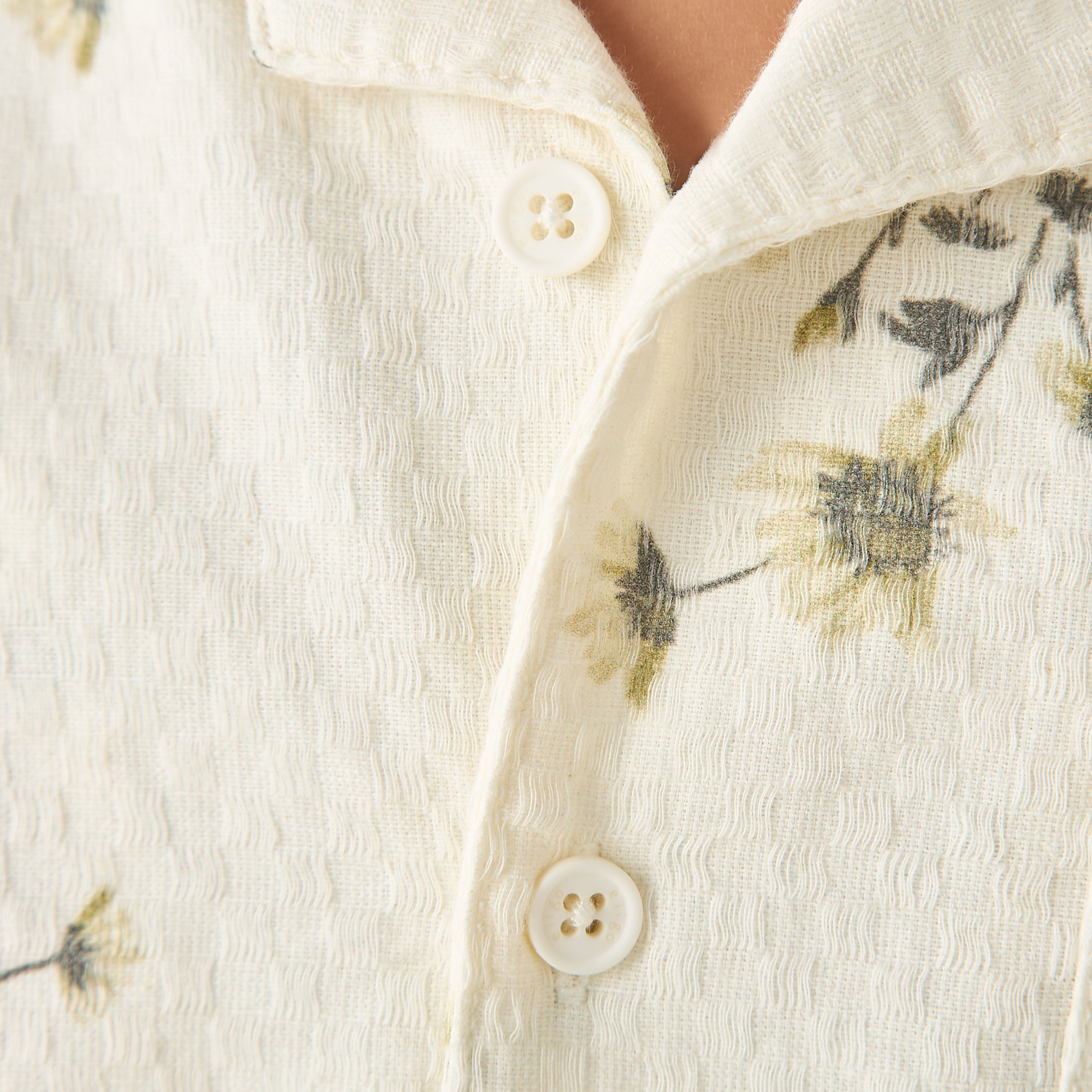Eligo Camp Collar Short Sleeves Shirt and Shorts Set with Floral Print-boys-clothing-setsandcoords-image-6