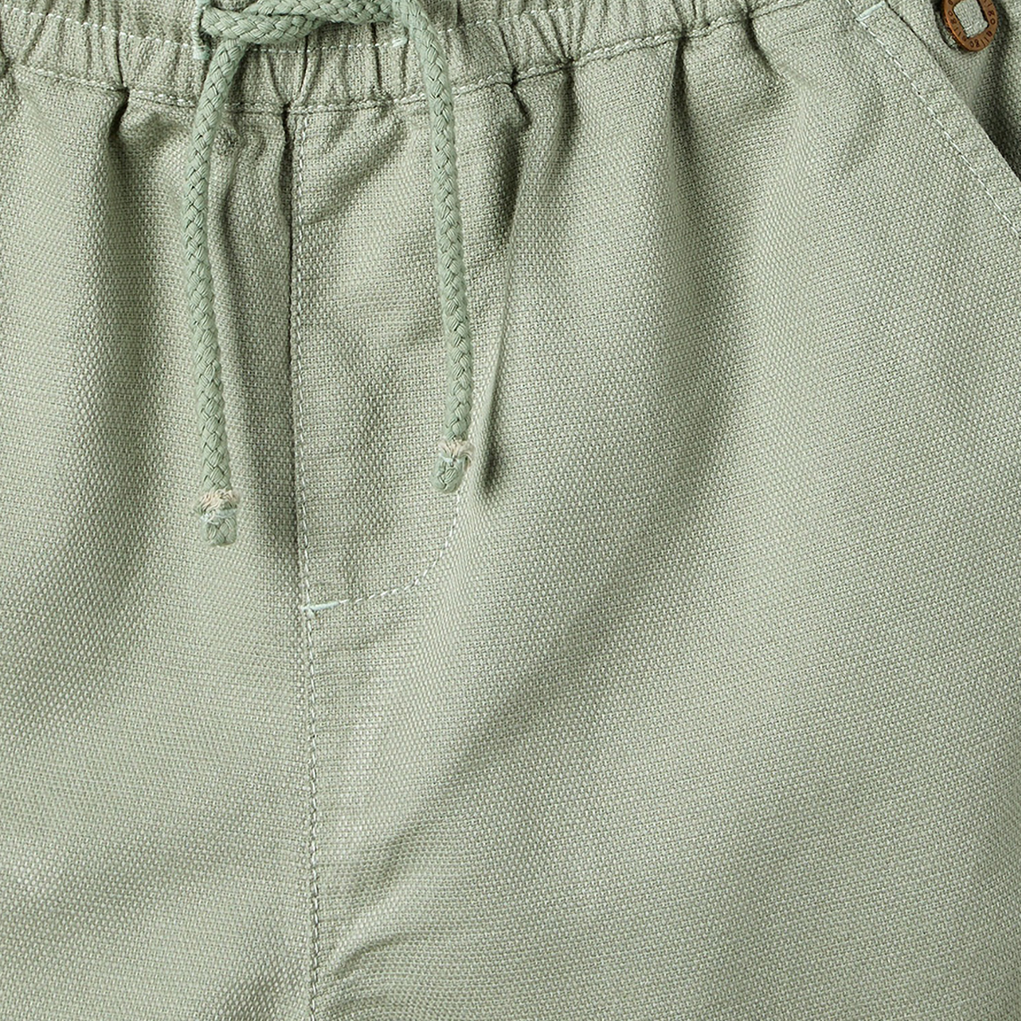 Camp Collar Short Sleeve Shirt and Shorts Set with Drawstring Closure-boys-clothing-setsandcoords-image-6