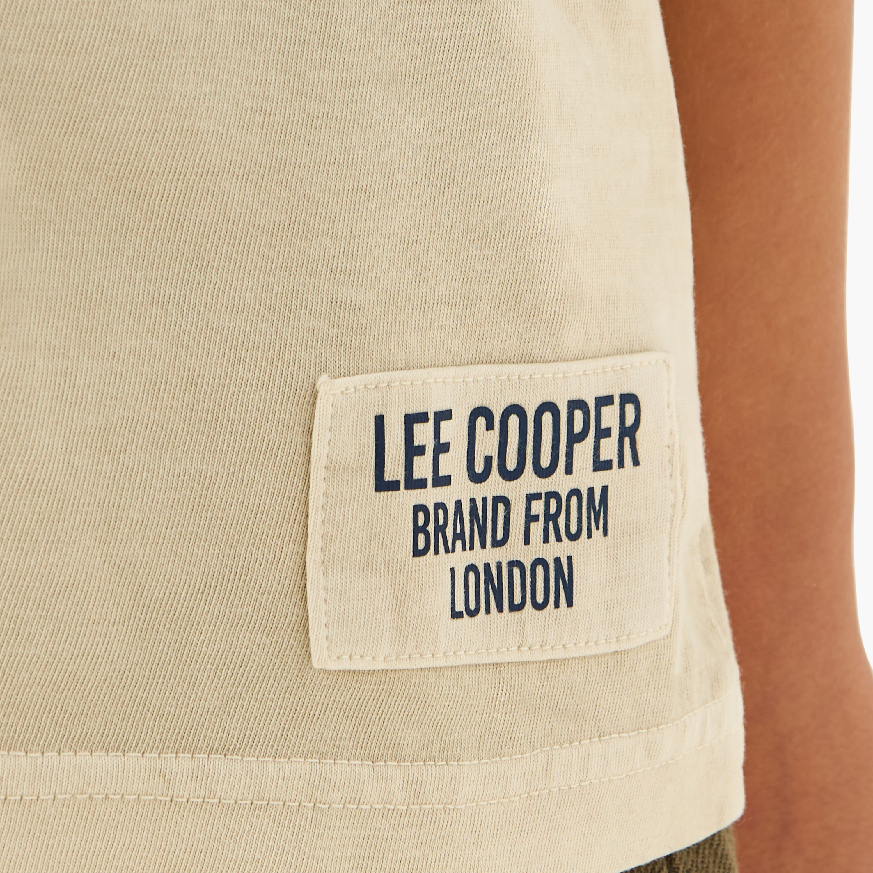 Lee Cooper Crew Neck Short Sleeves T-shirt with Graphic Print-boys-clothing-tshirtsandpolos-image-5