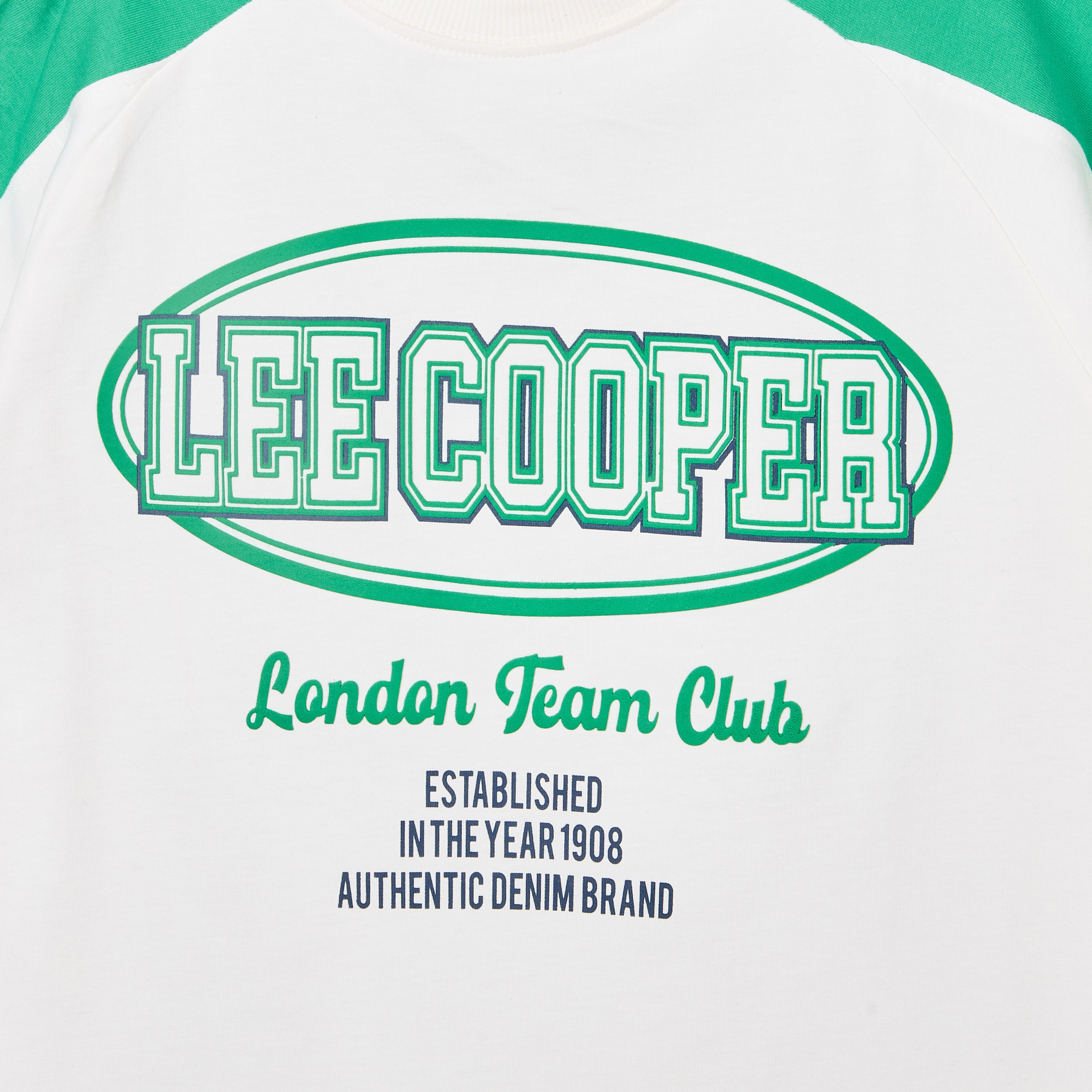 Lee Cooper Crew Neck Short Sleeve T-shirt with Logo Print-boys-clothing-tshirtsandpolos-image-5