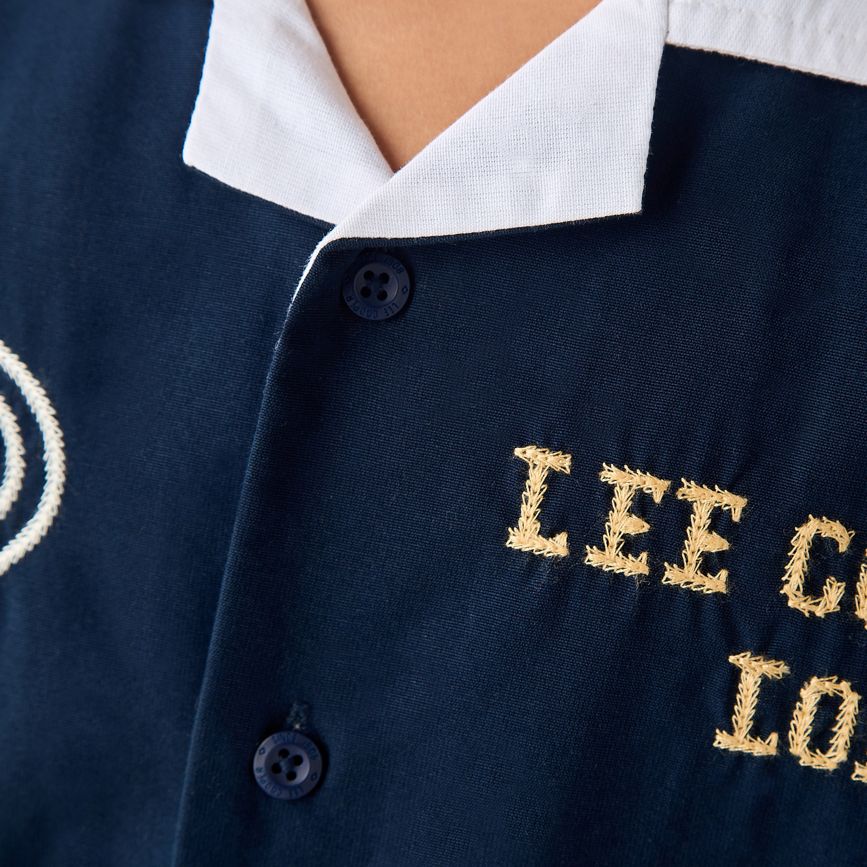 تيشيرت بياقة بولو وطبعات وأكمام قصيرة من لي كوبر-boys-clothing-tshirtsandpolos-image-1