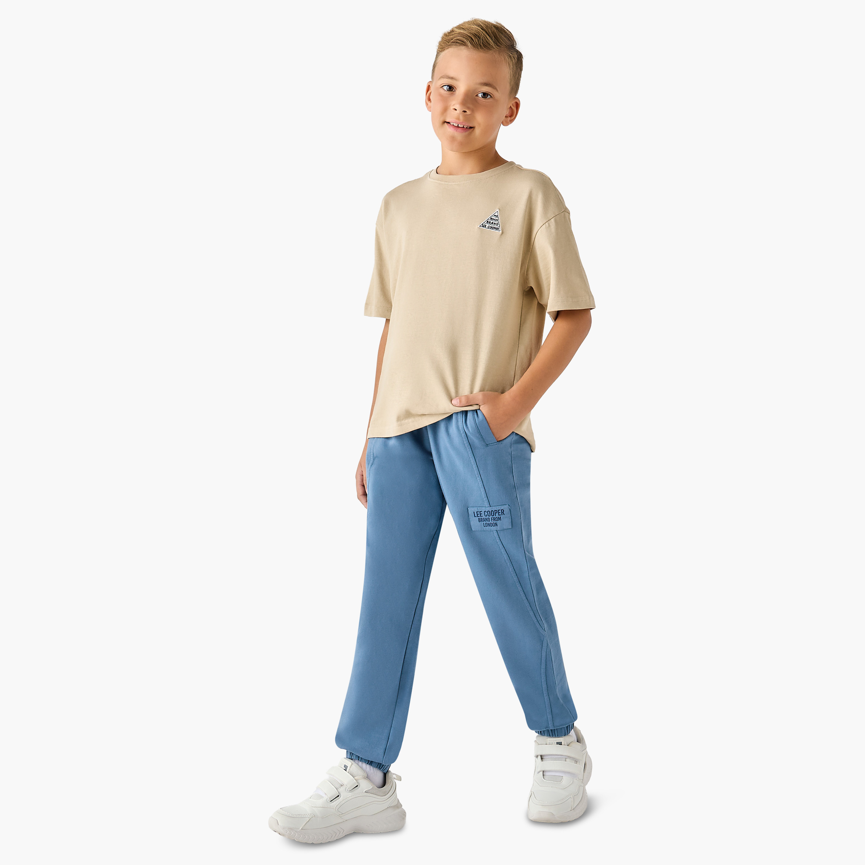 بنطلون رياضي برباط على الخصر وجيوب من لي كوبر-boys-clothing-bottoms-joggersandtrackpants-image-4
