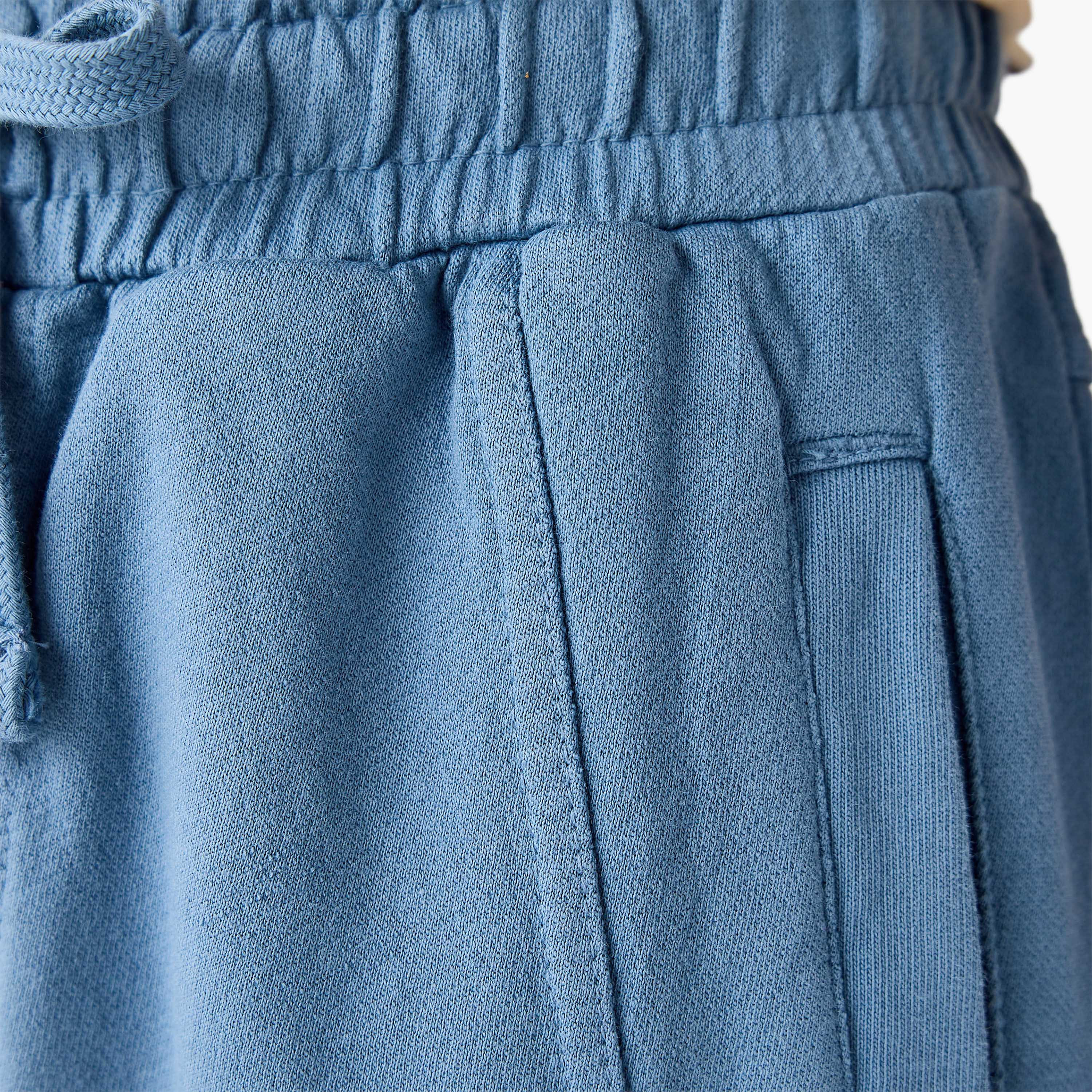 بنطلون رياضي برباط على الخصر وجيوب من لي كوبر-boys-clothing-bottoms-joggersandtrackpants-image-1