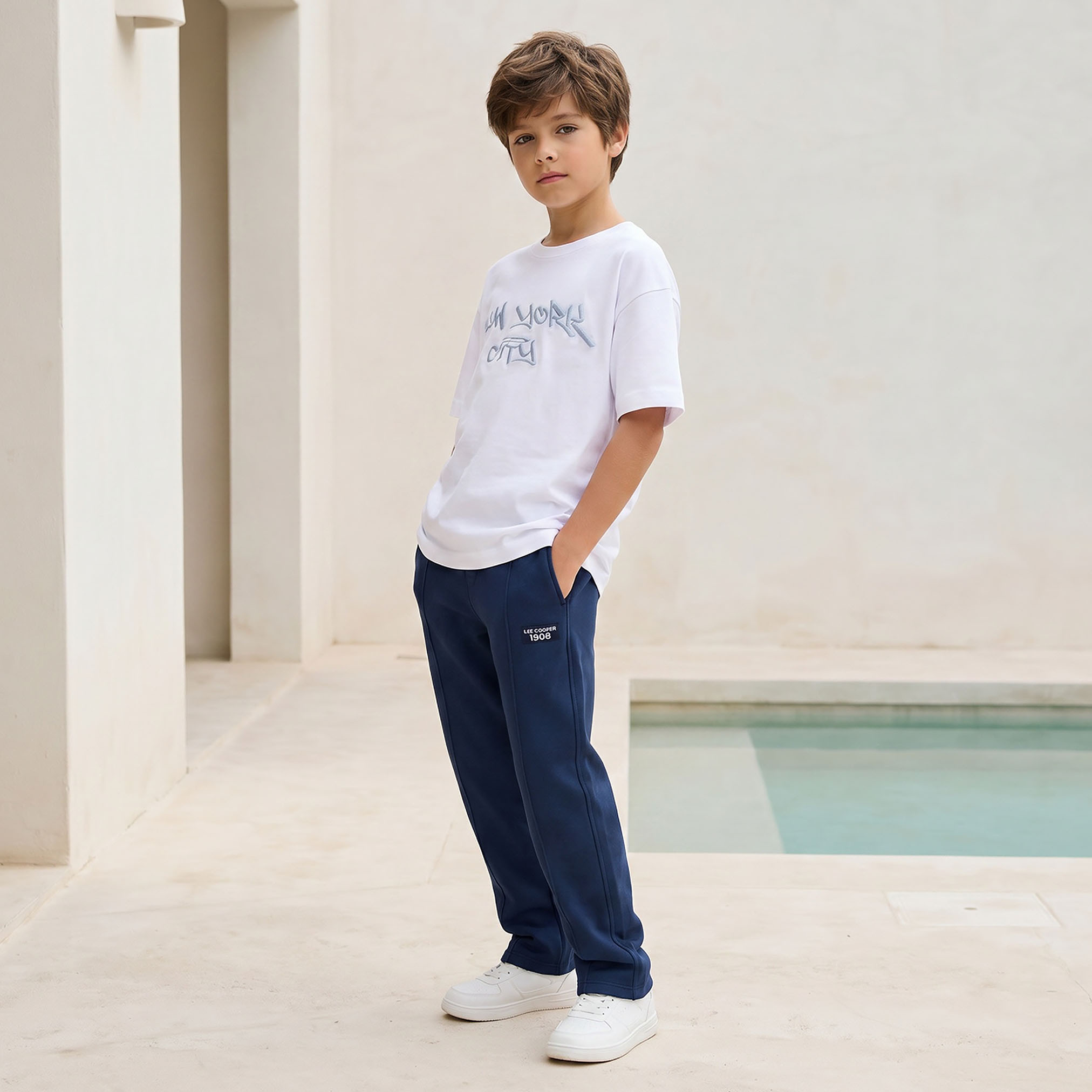 Lee Cooper Drawstring Waist Track Pants with Pockets-boys-clothing-bottoms-joggersandtrackpants-image-5