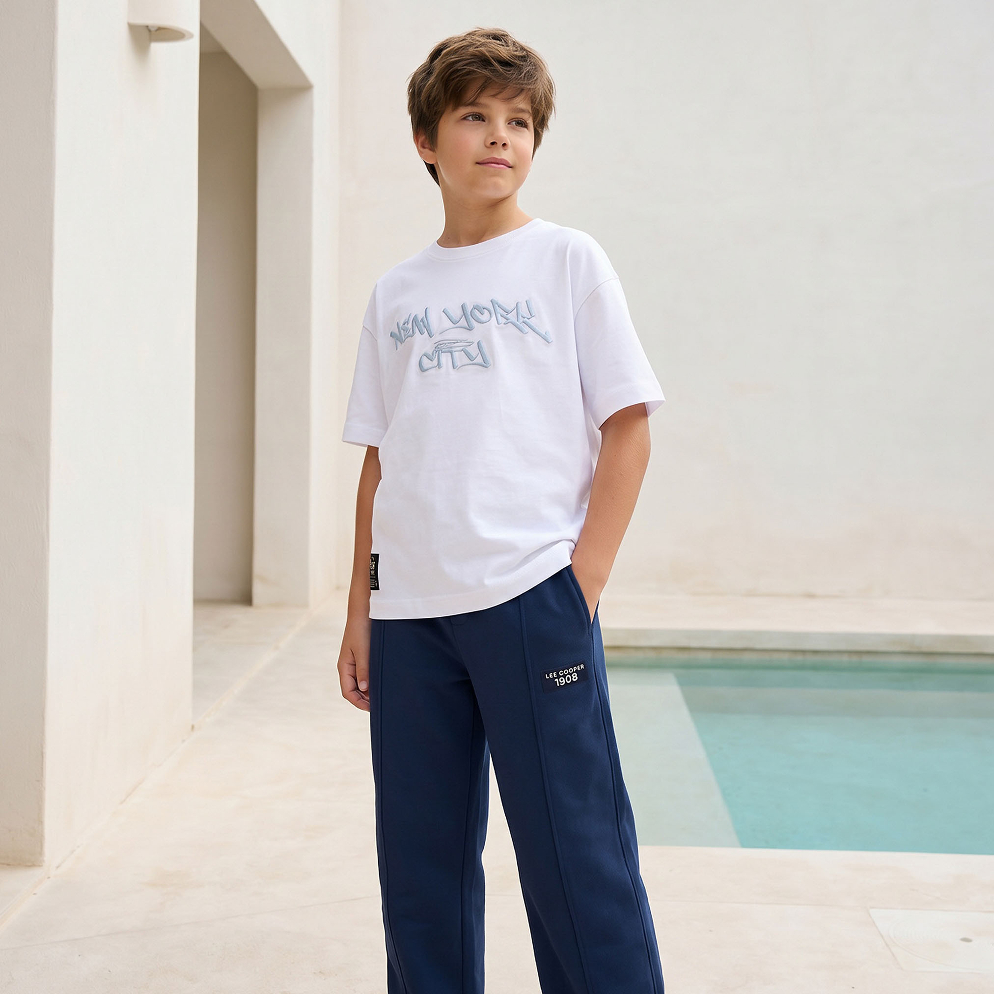 Lee Cooper Drawstring Waist Track Pants with Pockets-boys-clothing-bottoms-joggersandtrackpants-image-6