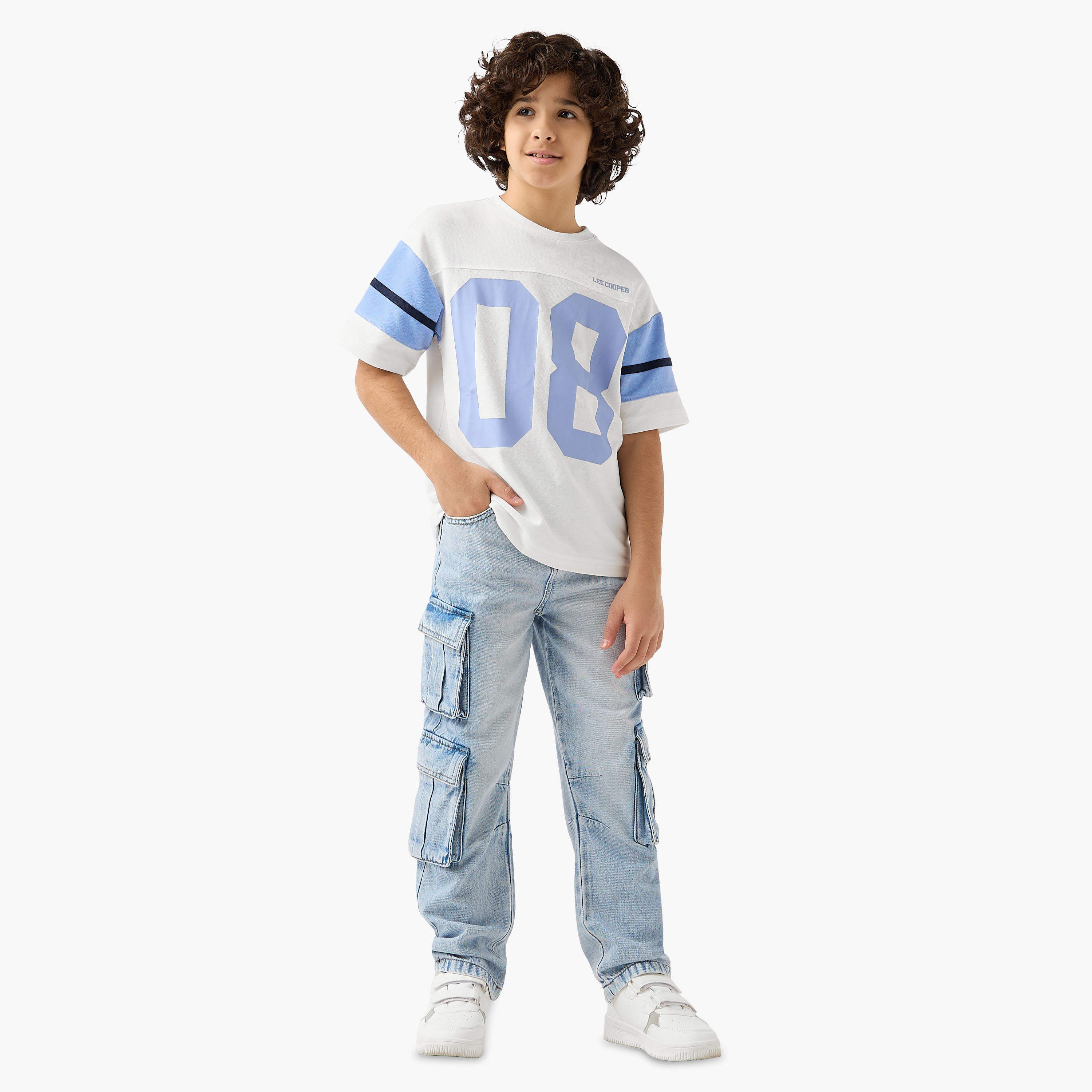 Lee Cooper Jeans with Pockets-boys-clothing-bottoms-jeans-image-2