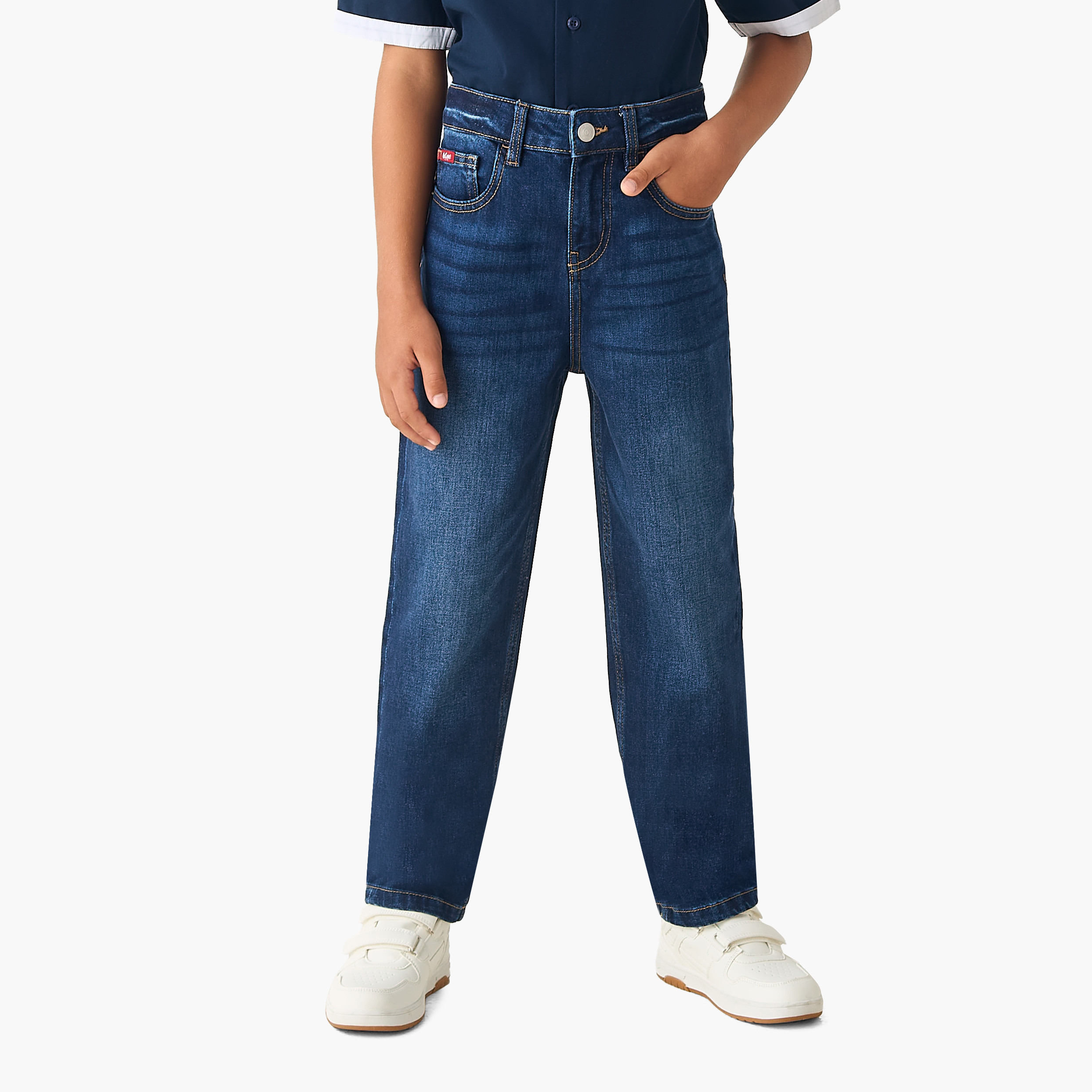 بنطلون جينز بجيوب من لي كوبر-boys-clothing-bottoms-jeans-image-5