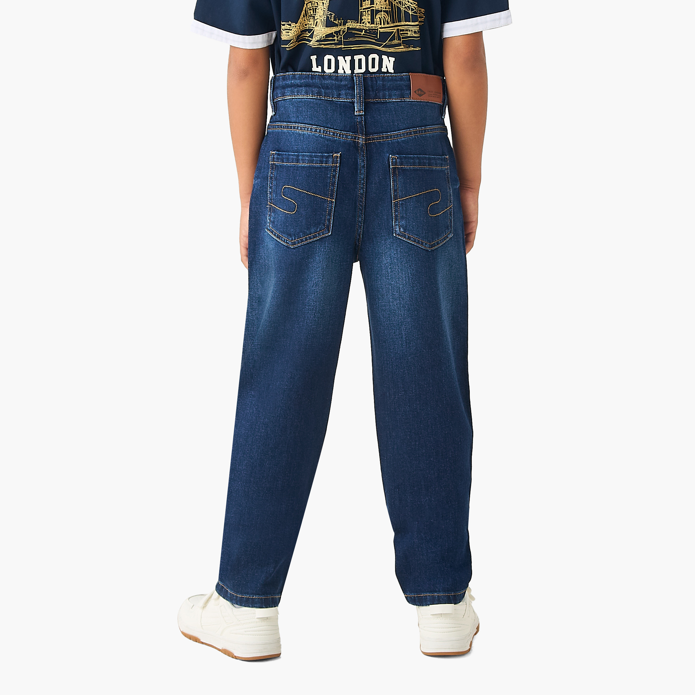 بنطلون جينز بجيوب من لي كوبر-boys-clothing-bottoms-jeans-image-3