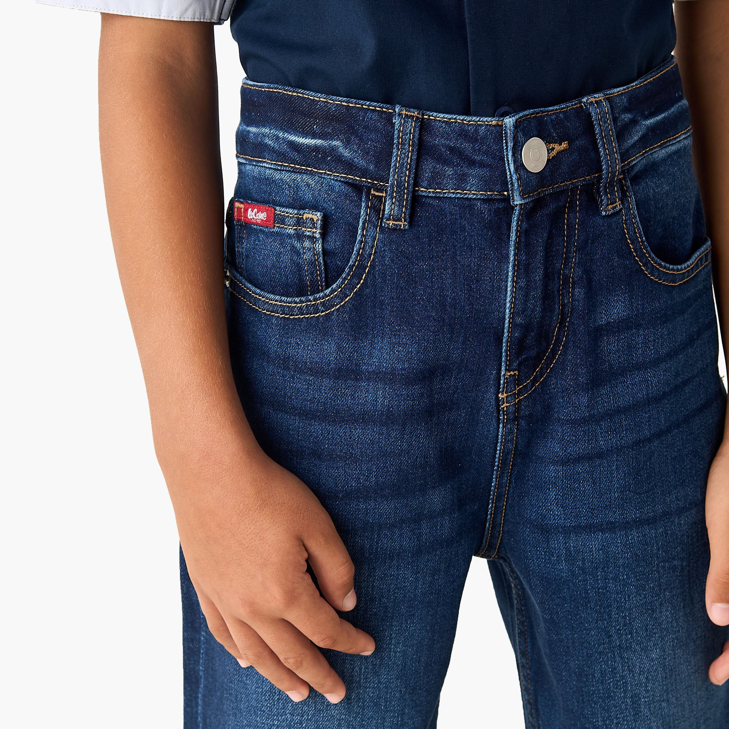 بنطلون جينز بجيوب من لي كوبر-boys-clothing-bottoms-jeans-image-2