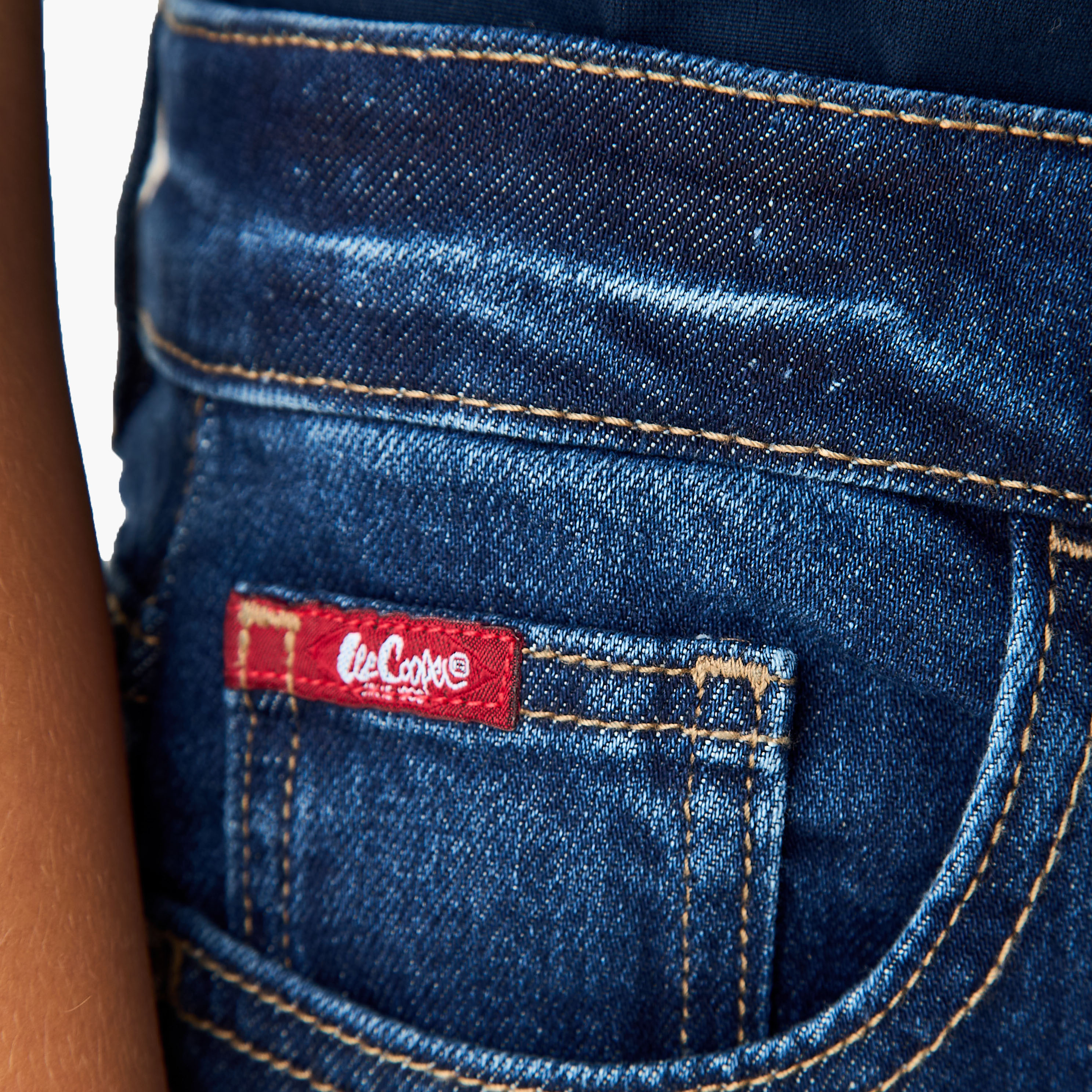 بنطلون جينز بجيوب من لي كوبر-boys-clothing-bottoms-jeans-image-1