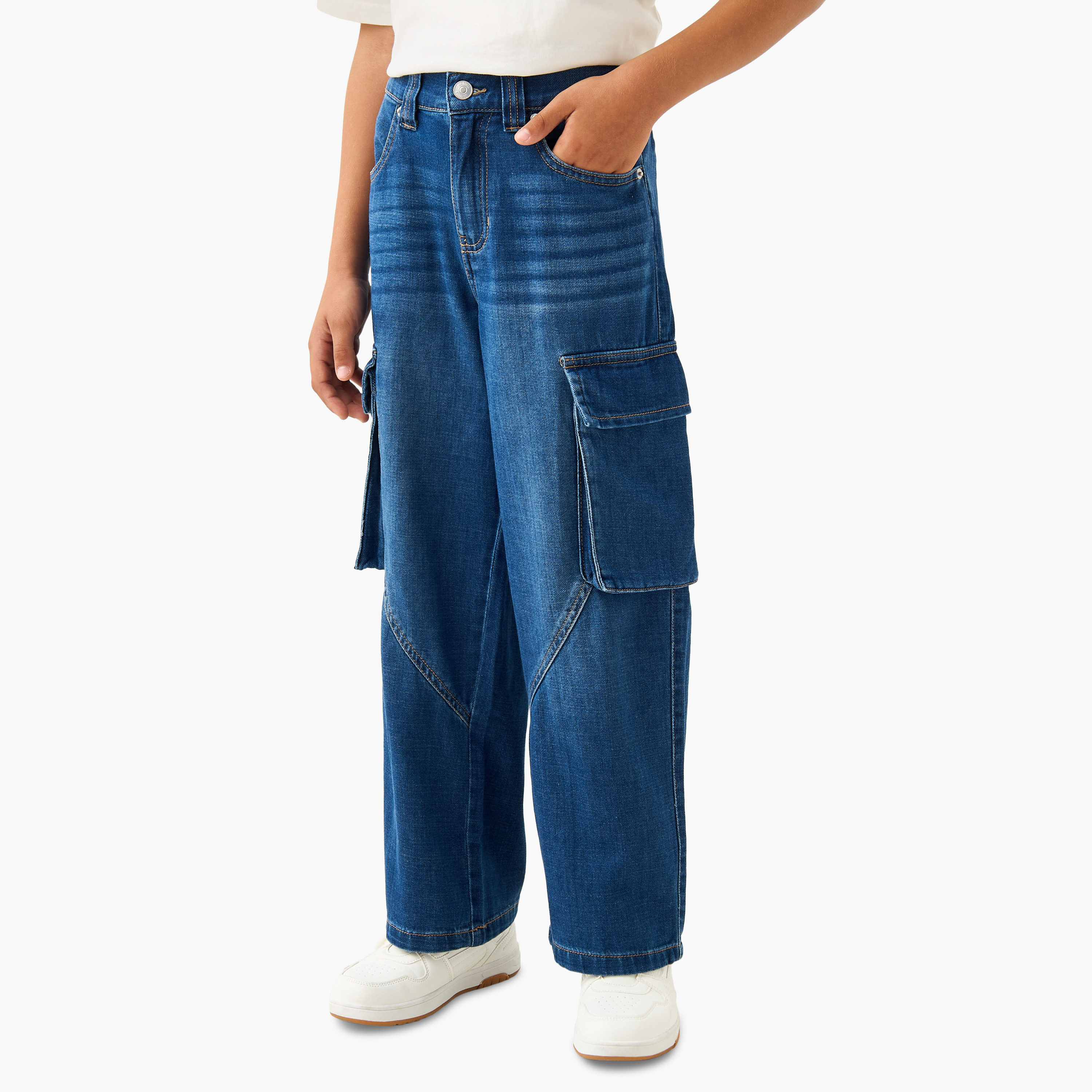 بنطلون جينز بجيوب بطيّة من لي كوبر-boys-clothing-bottoms-jeans-image-5